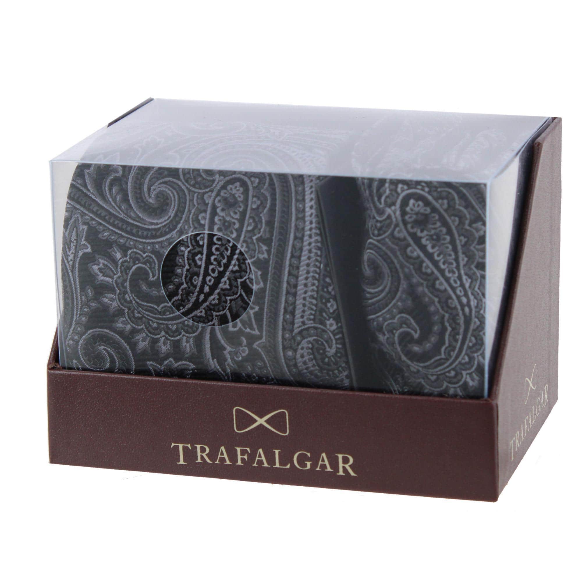 Sobee Paisley Silk Necktie and Pocket Square - Image 20