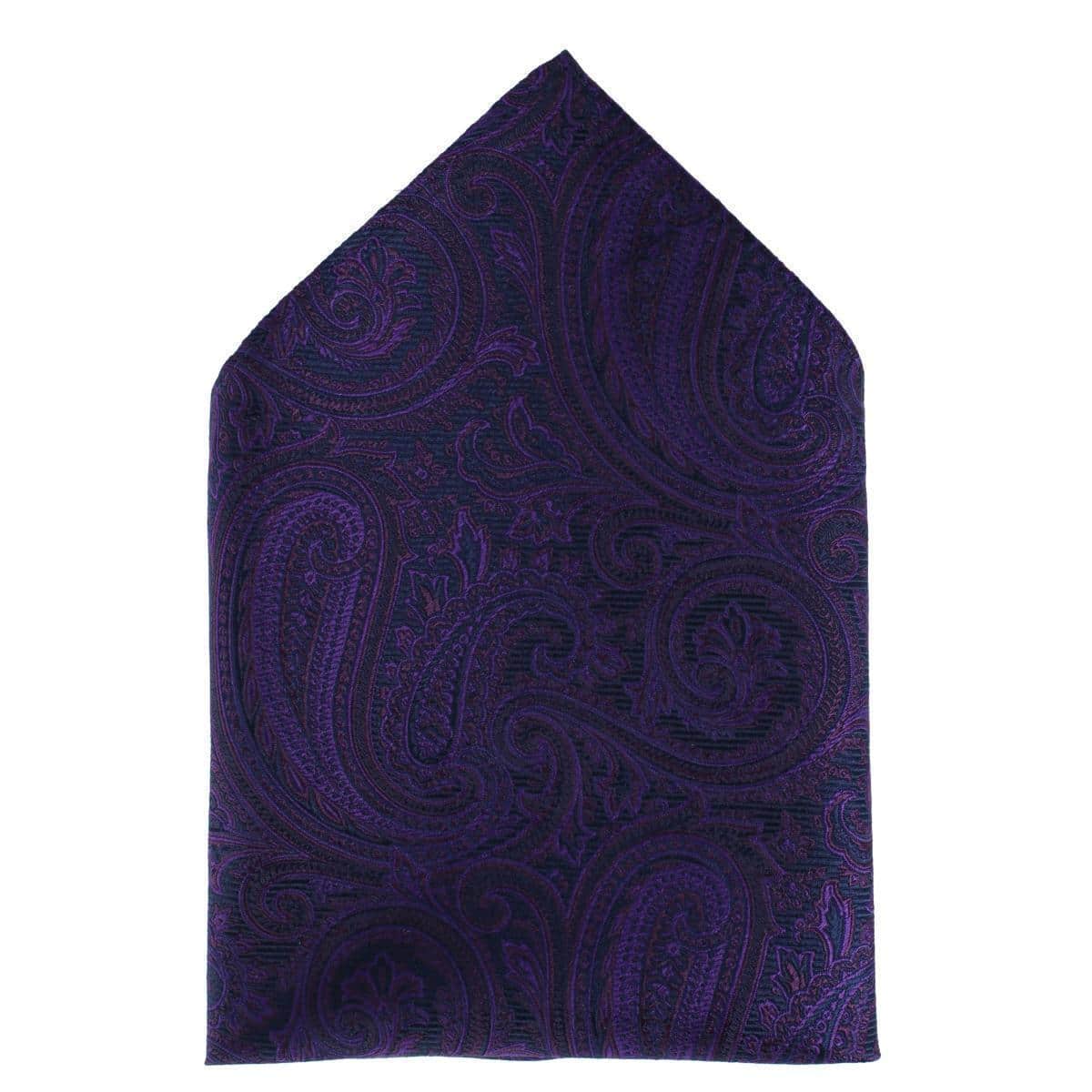 Sobee Paisley Silk Necktie and Pocket Square - Image 24