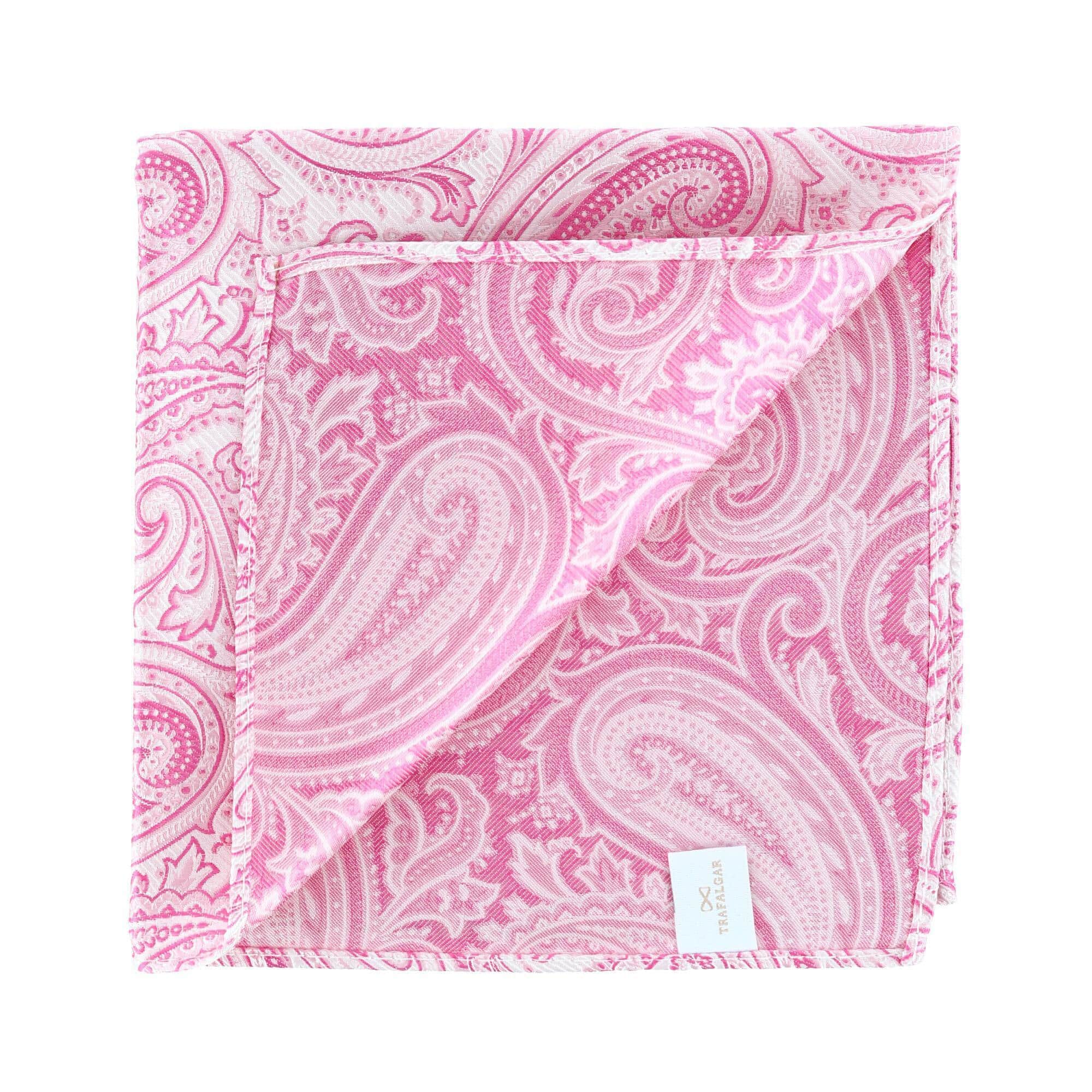 Sobee Paisley Silk Pocket Square - Image 10