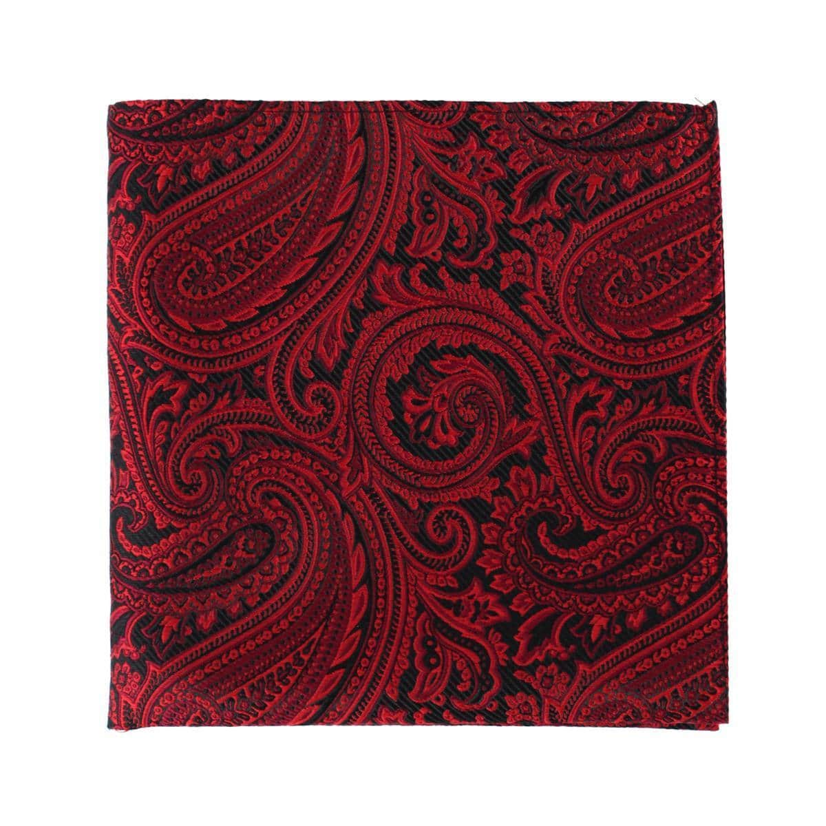 Sobee Paisley Silk Pocket Square - Image 13