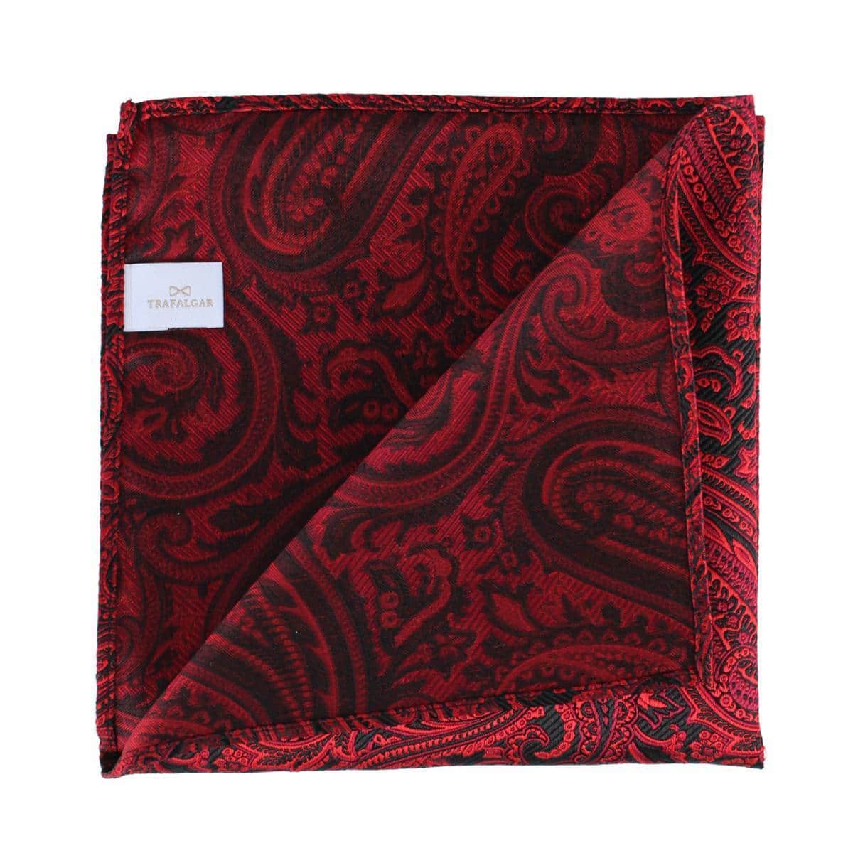 Sobee Paisley Silk Pocket Square - Image 19
