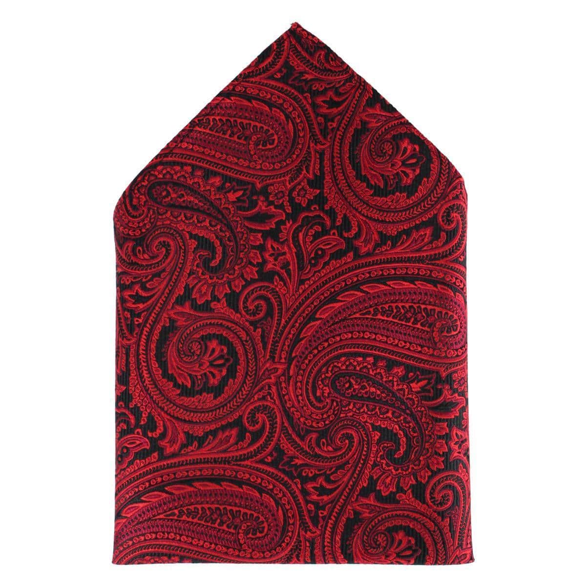Sobee Paisley Silk Pocket Square - Image 7