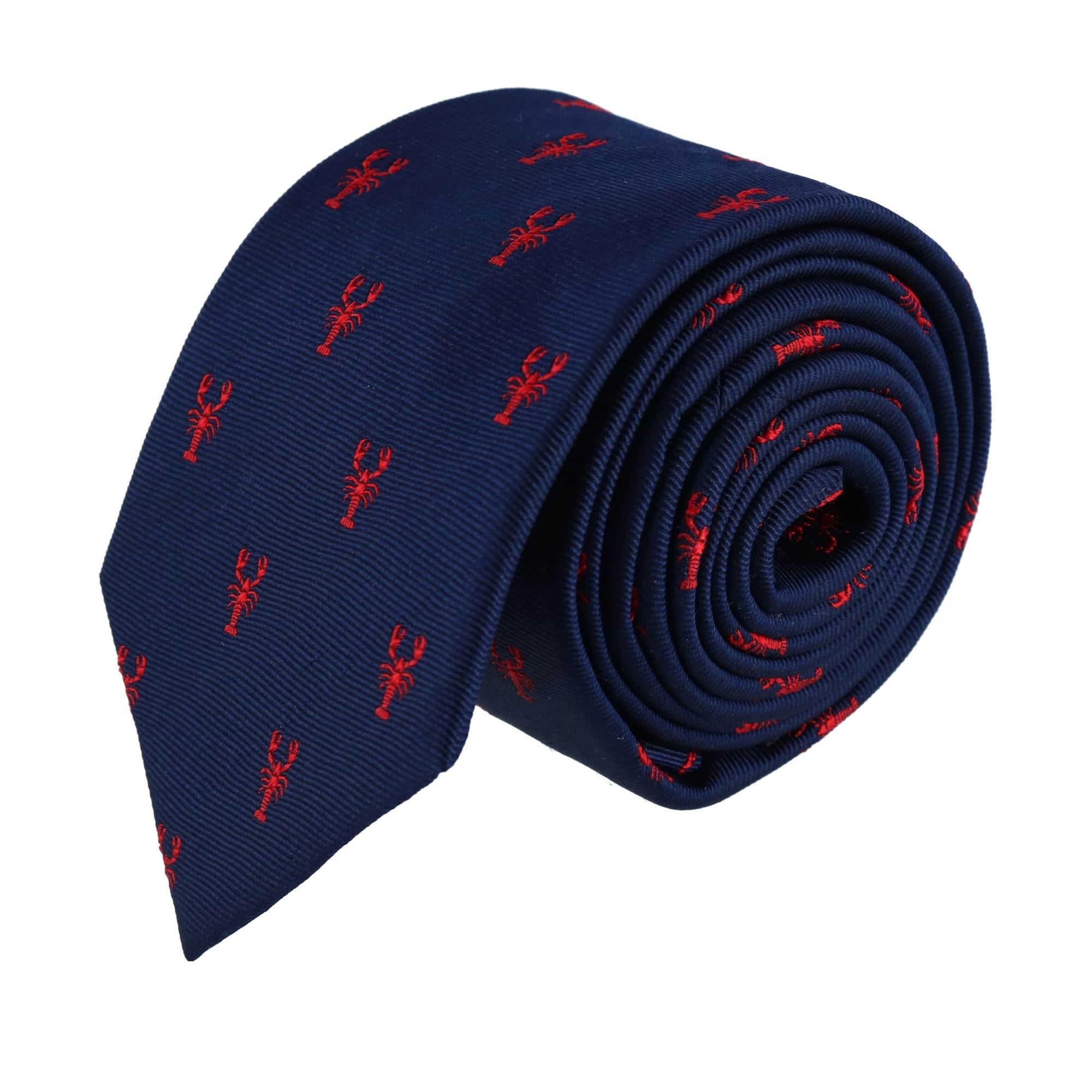 Stonington Lobster Novelty Silk Necktie - Image 2