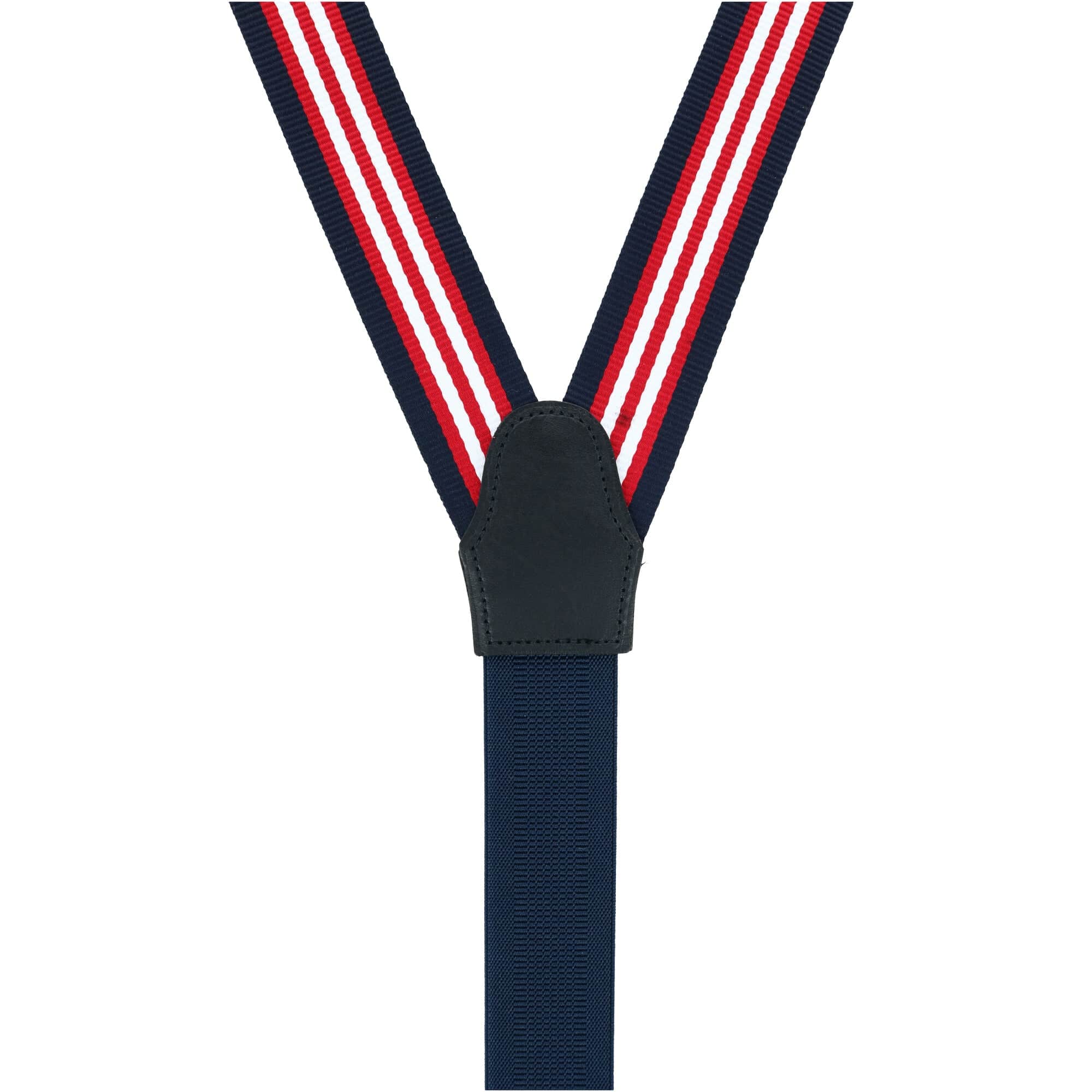 Sumner 35mm Grosgrain Weave Striped Button End Braces - Image 6