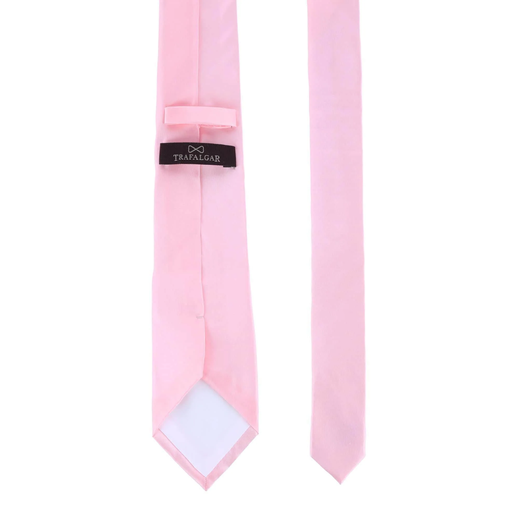 Sutton Big & Tall Solid Color Silk Necktie - Image 10