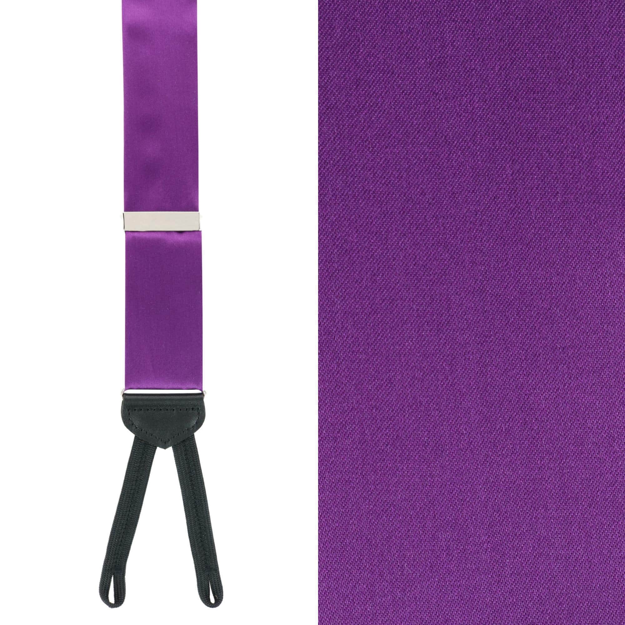 Sutton Solid Color Silk Formal End Braces 35mm Y-Back - Image 11