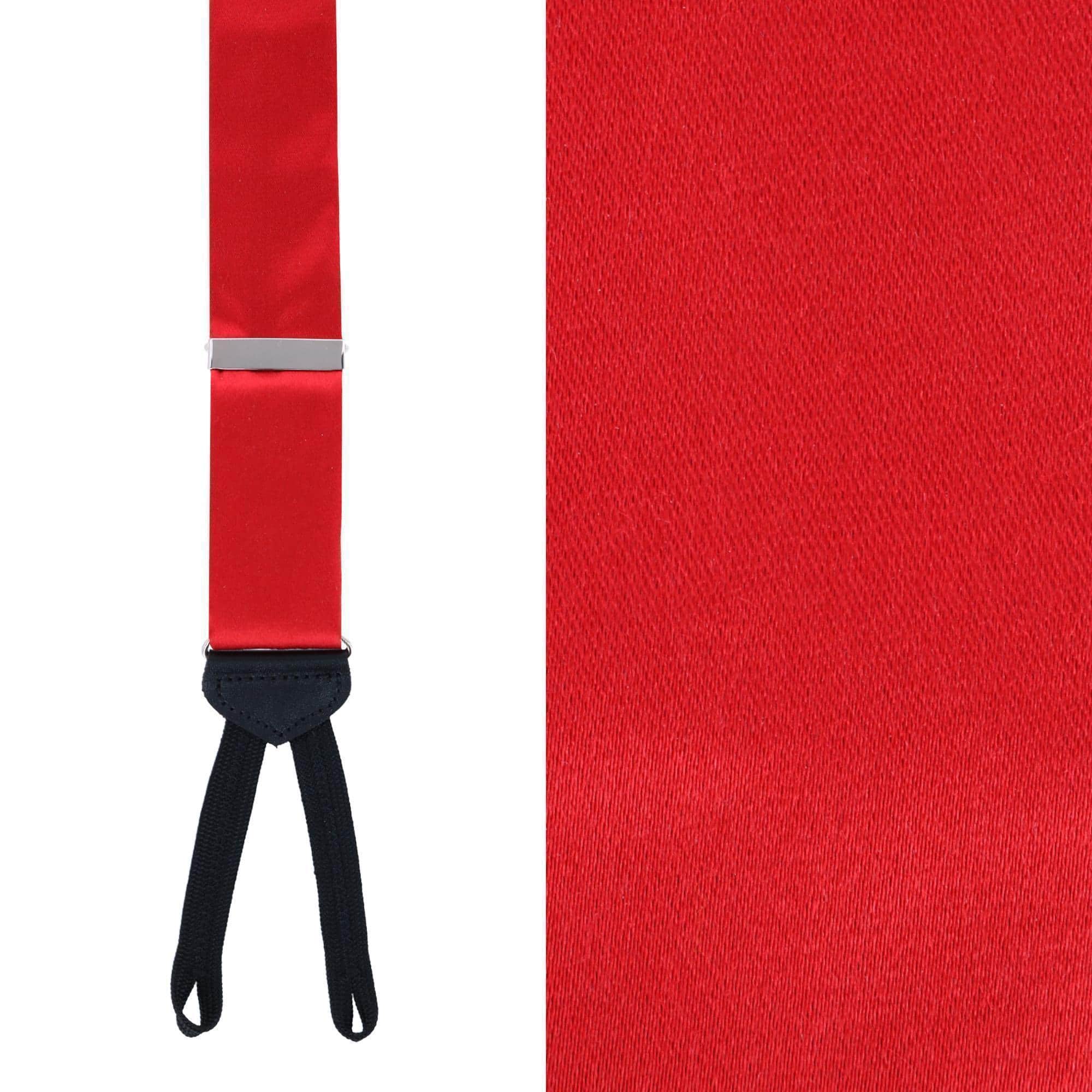 Sutton Solid Color Silk Formal End Braces 35mm Y-Back - Image 16