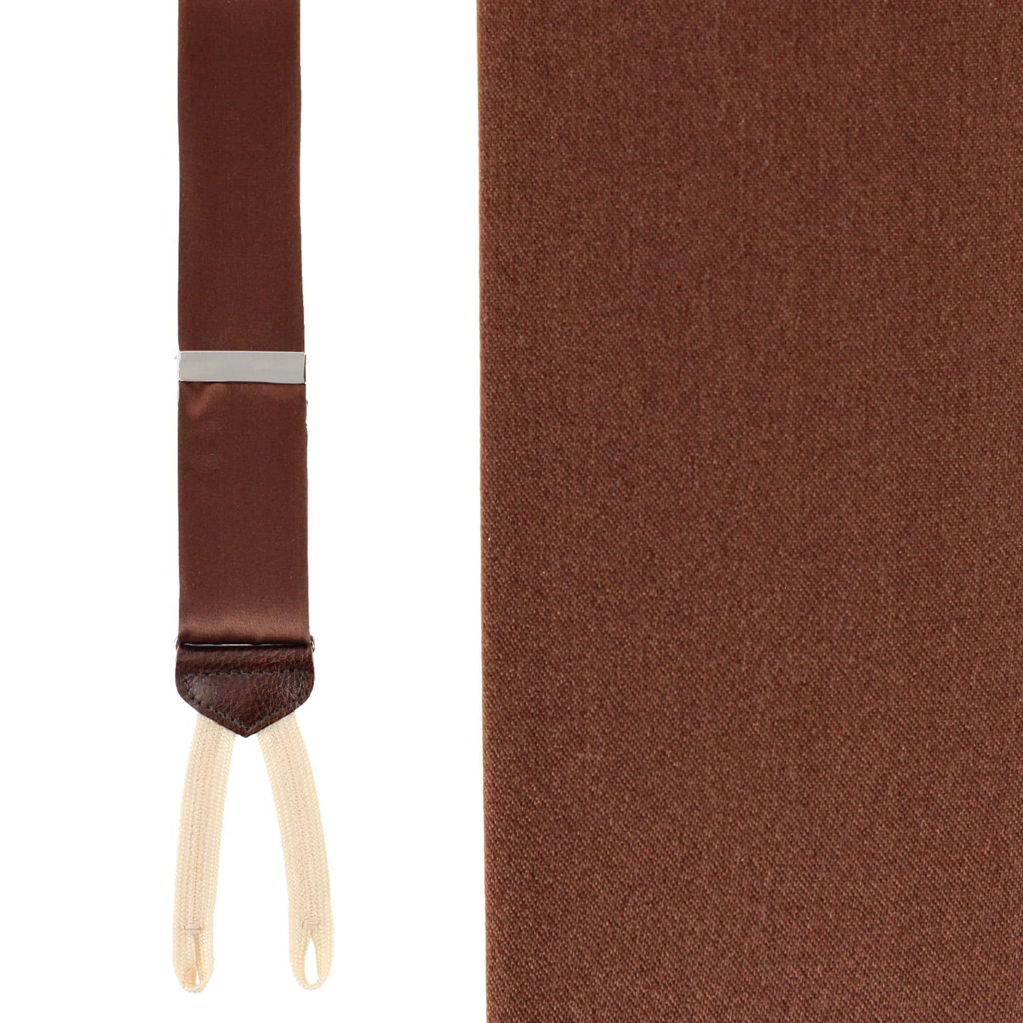 Sutton Solid Color Silk Formal End Braces 35mm Y-Back - Image 19