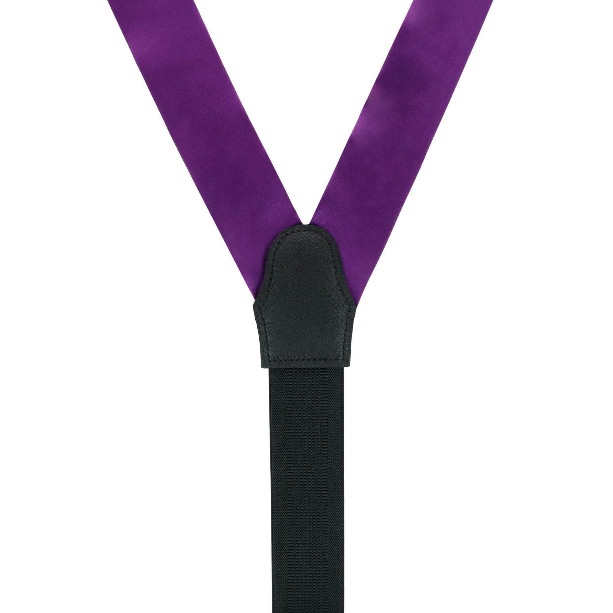 Sutton Solid Color Silk Formal End Braces 35mm Y-Back - Image 45