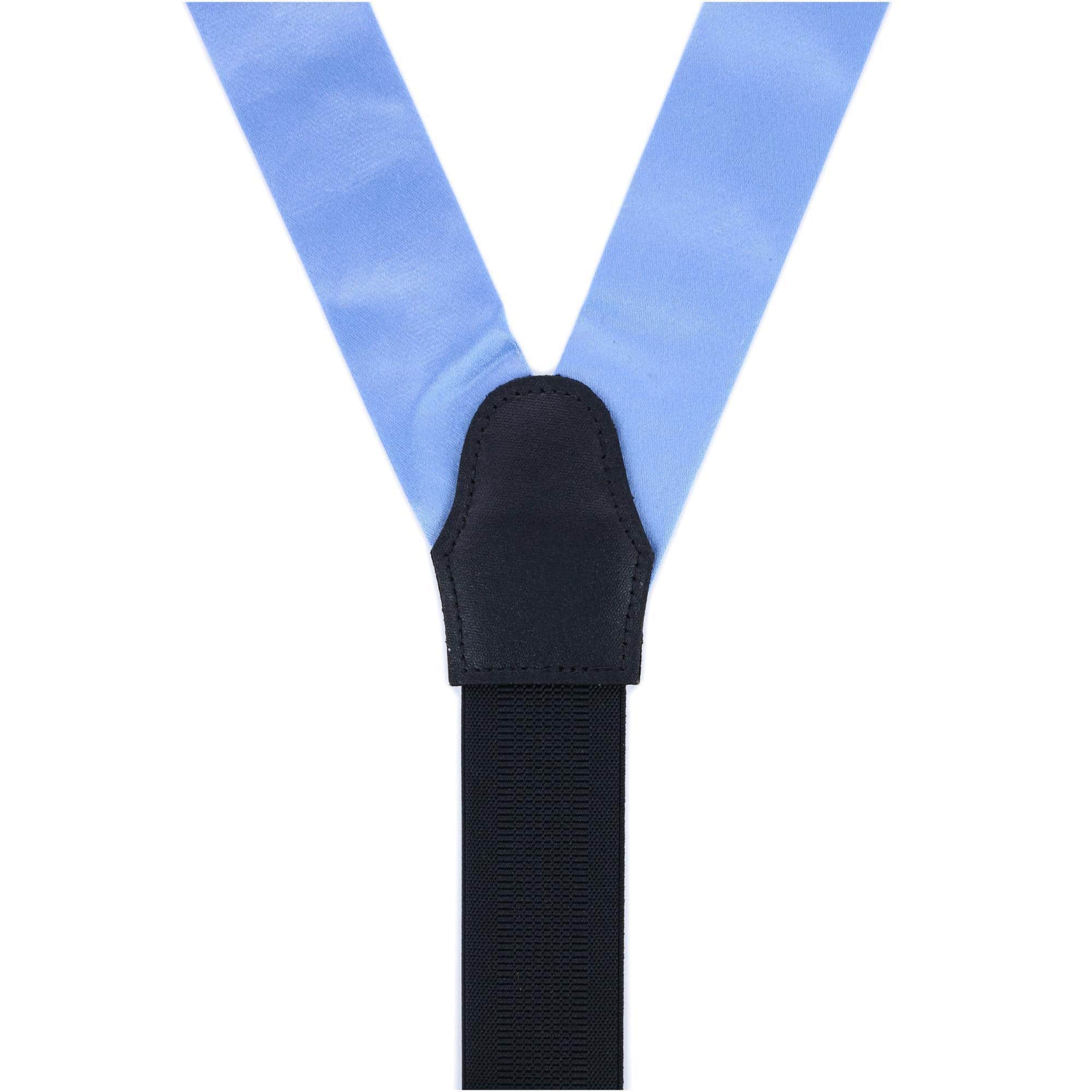 Sutton Solid Color Silk Formal End Braces 35mm Y-Back - Image 49
