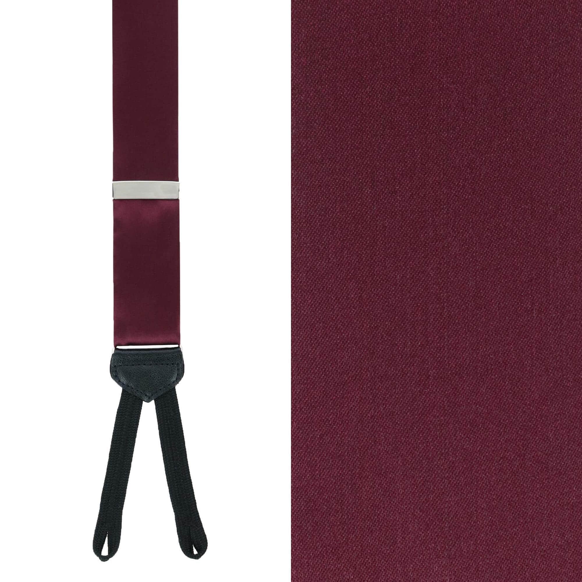 Sutton Solid Color Silk Formal End Braces 35mm Y-Back - Image 7