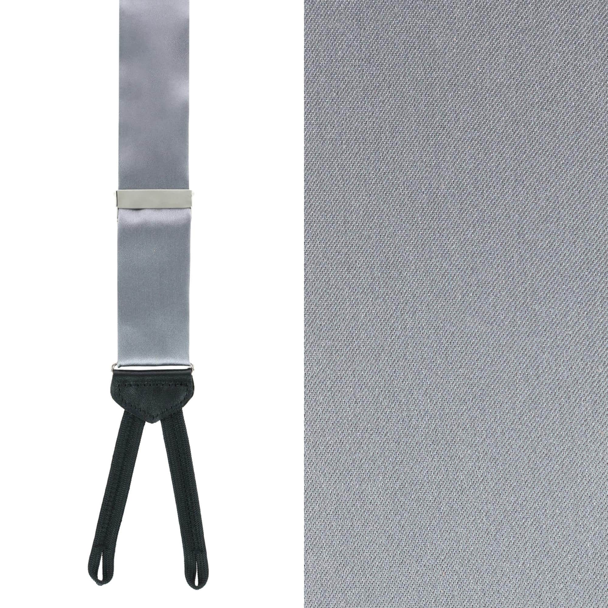Sutton Solid Color Silk Formal End Braces 35mm Y-Back - Image 8