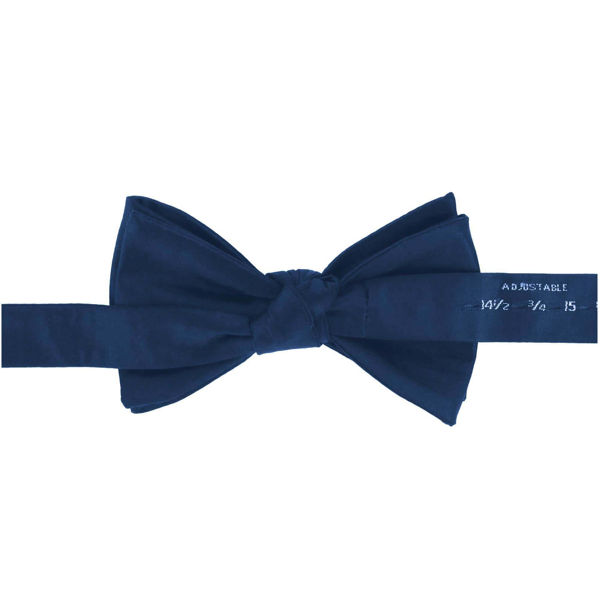 Sutton Solid Color Silk Bow Tie - Image 13