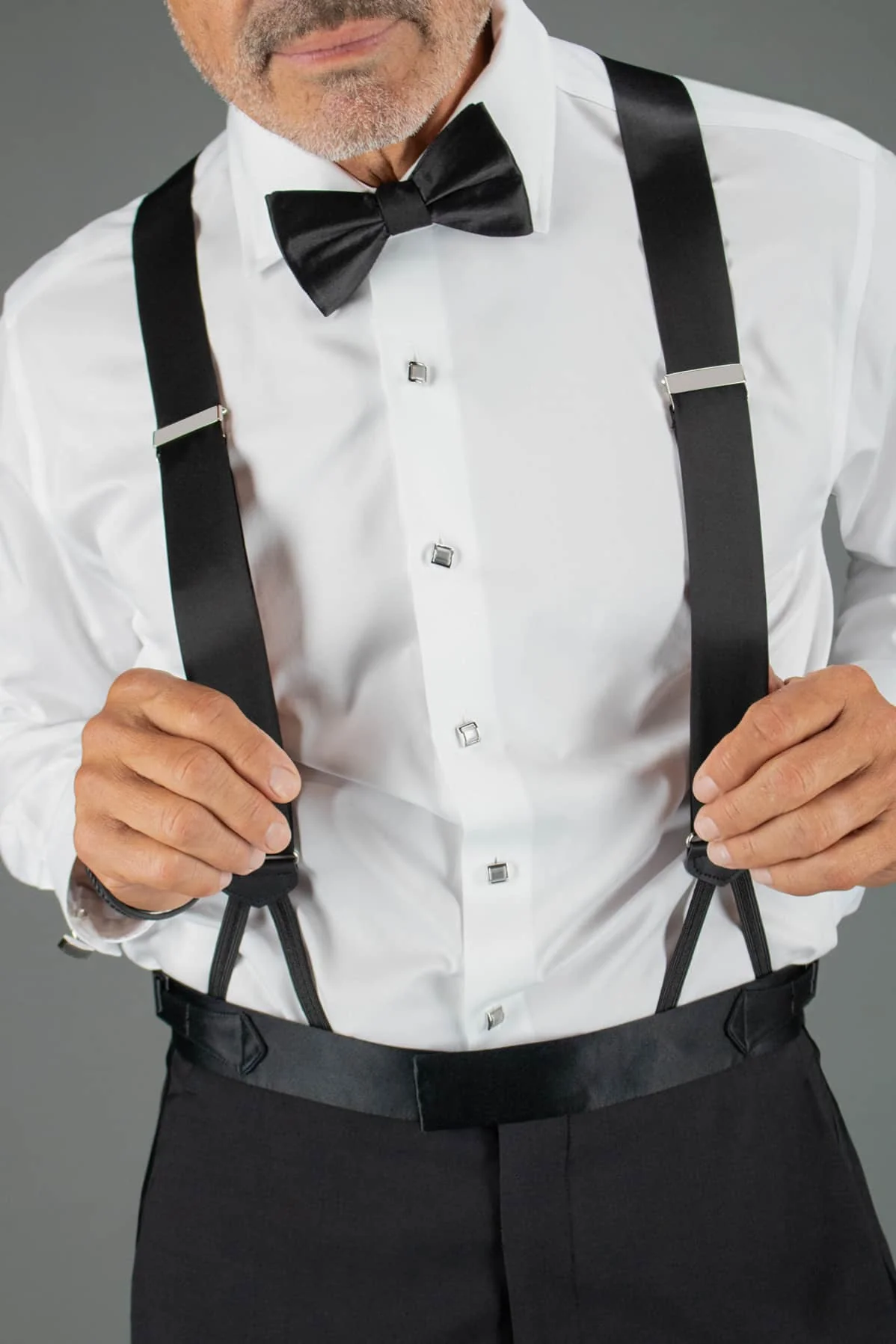 Sutton Solid Color Silk Bow Tie - Image 19