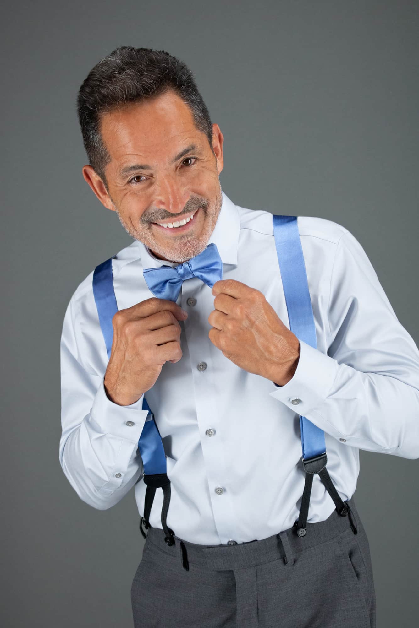 Sutton Solid Color Silk Bow Tie - Image 30