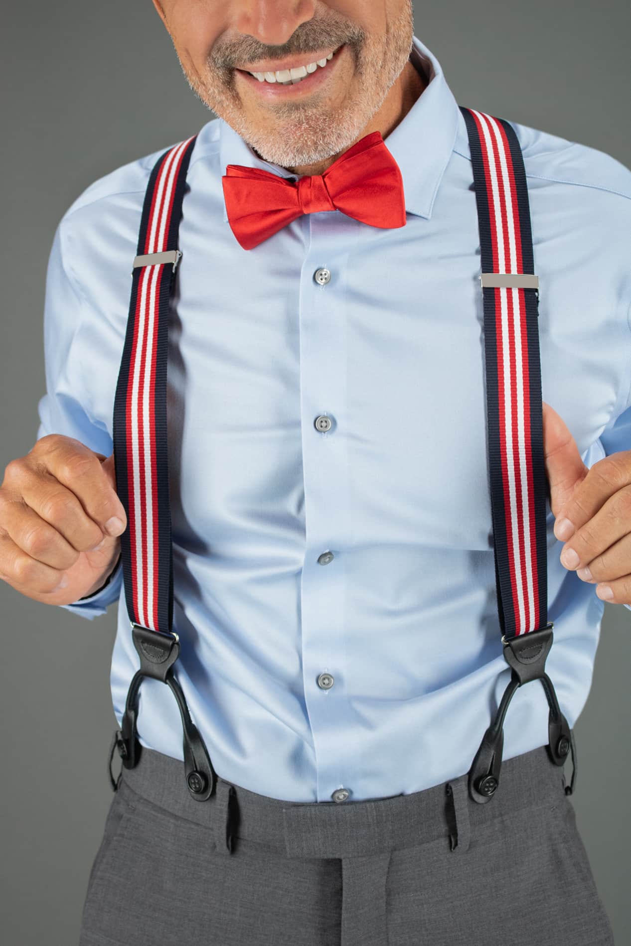 Sutton Solid Color Silk Bow Tie - Image 31