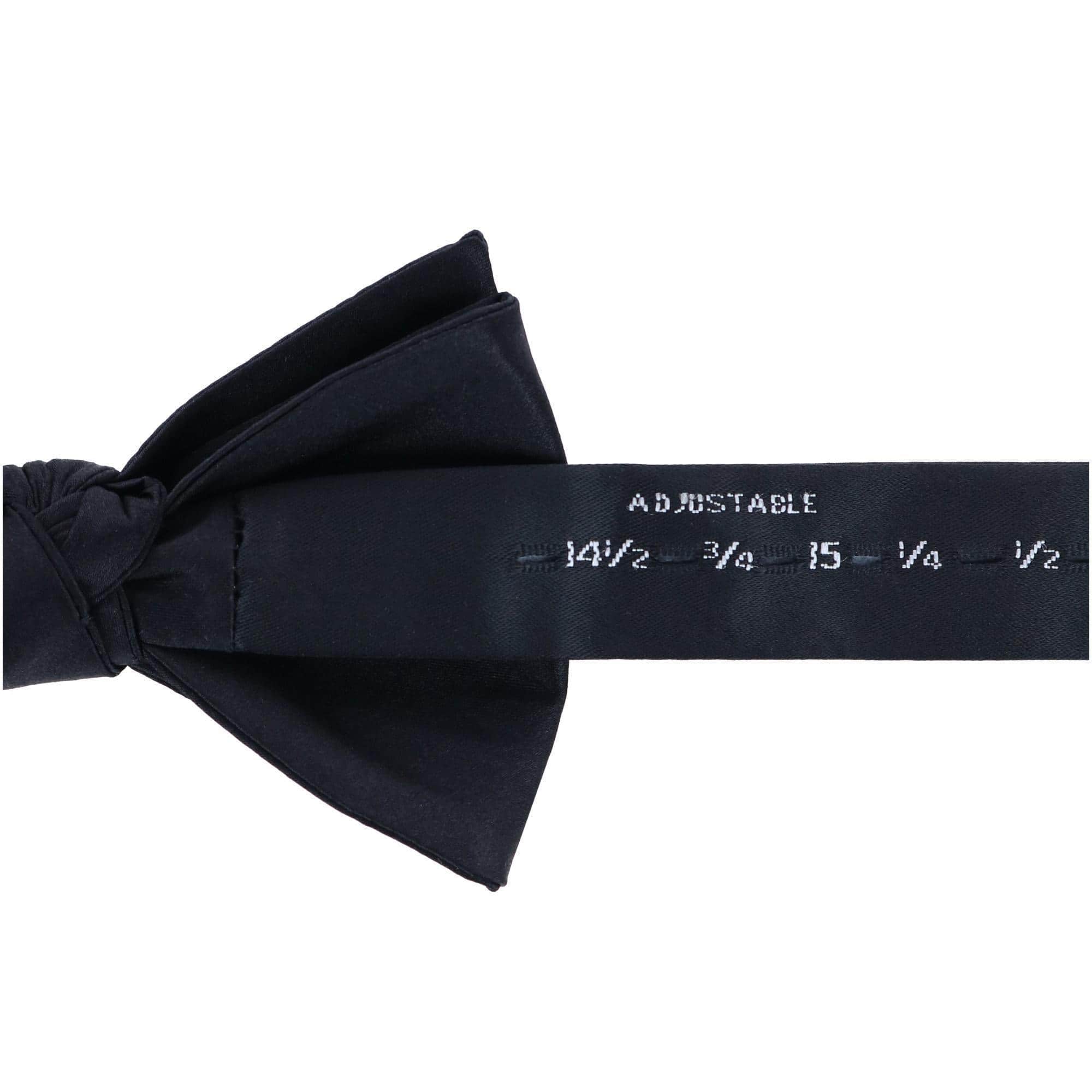 Sutton Solid Color Silk Bow Tie - Image 35