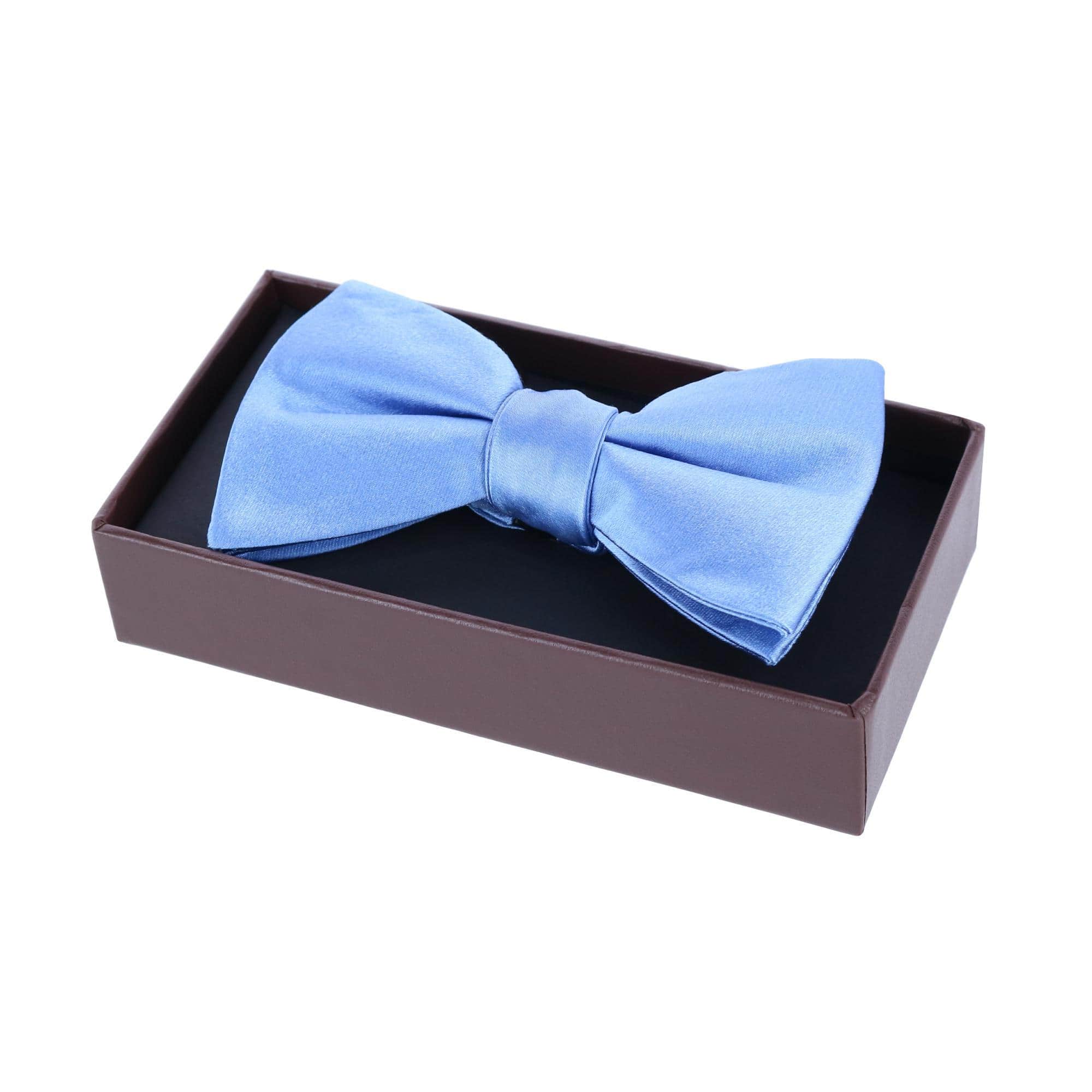 Sutton Solid Color Silk Bow Tie - Image 45