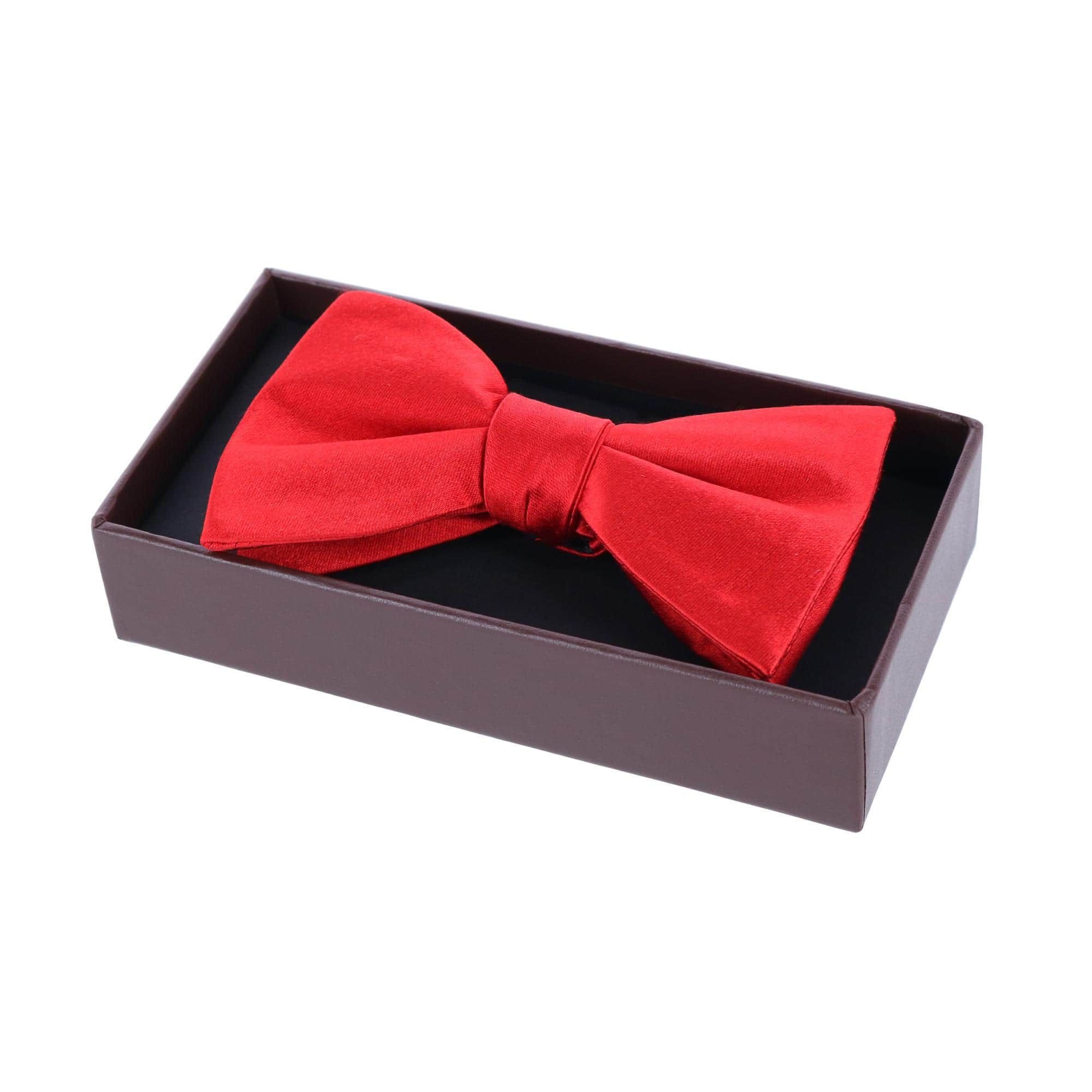 Sutton Solid Color Silk Bow Tie - Image 46