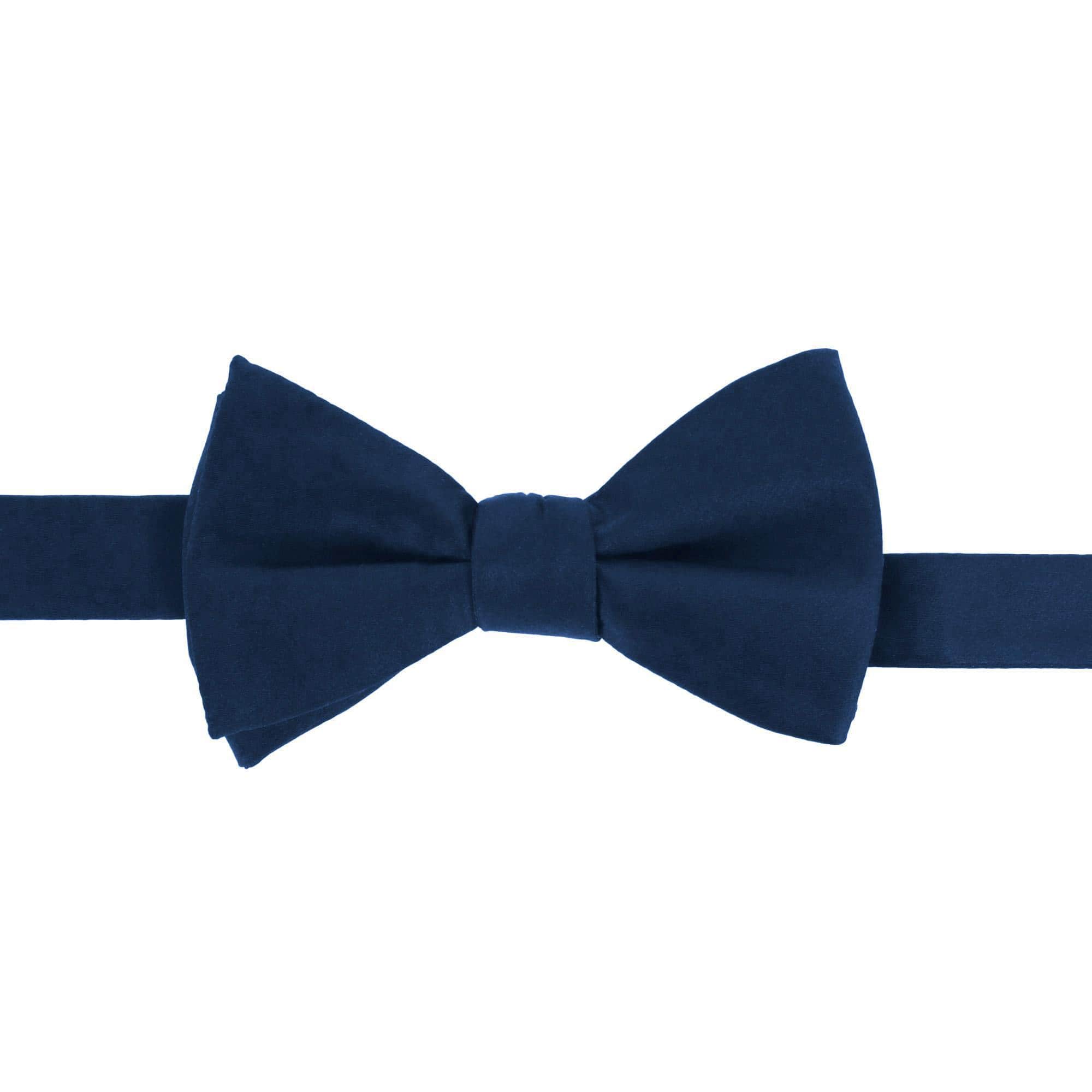 Sutton Solid Color Silk Bow Tie - Image 5