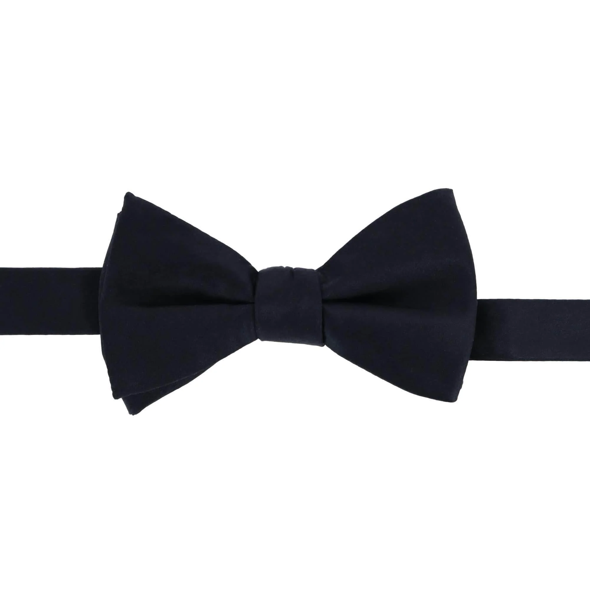 Sutton Solid Color Silk Bowtie and Pocket Square Combo - Image 18