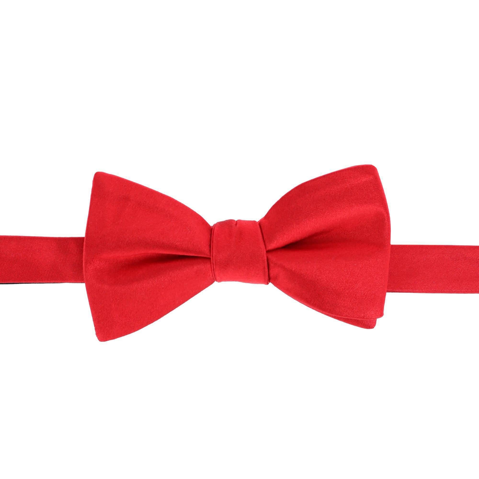 Sutton Solid Color Silk Bowtie and Pocket Square Combo - Image 24