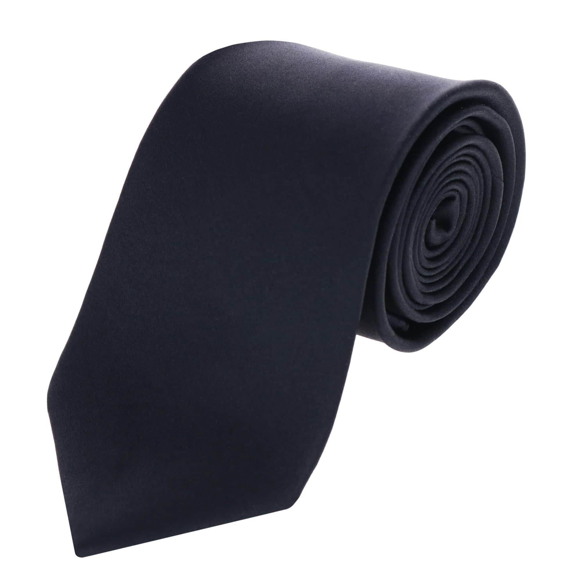 Sutton Solid Color Silk Brace Bow Tie Necktie and Pocket Square Set - Image 20