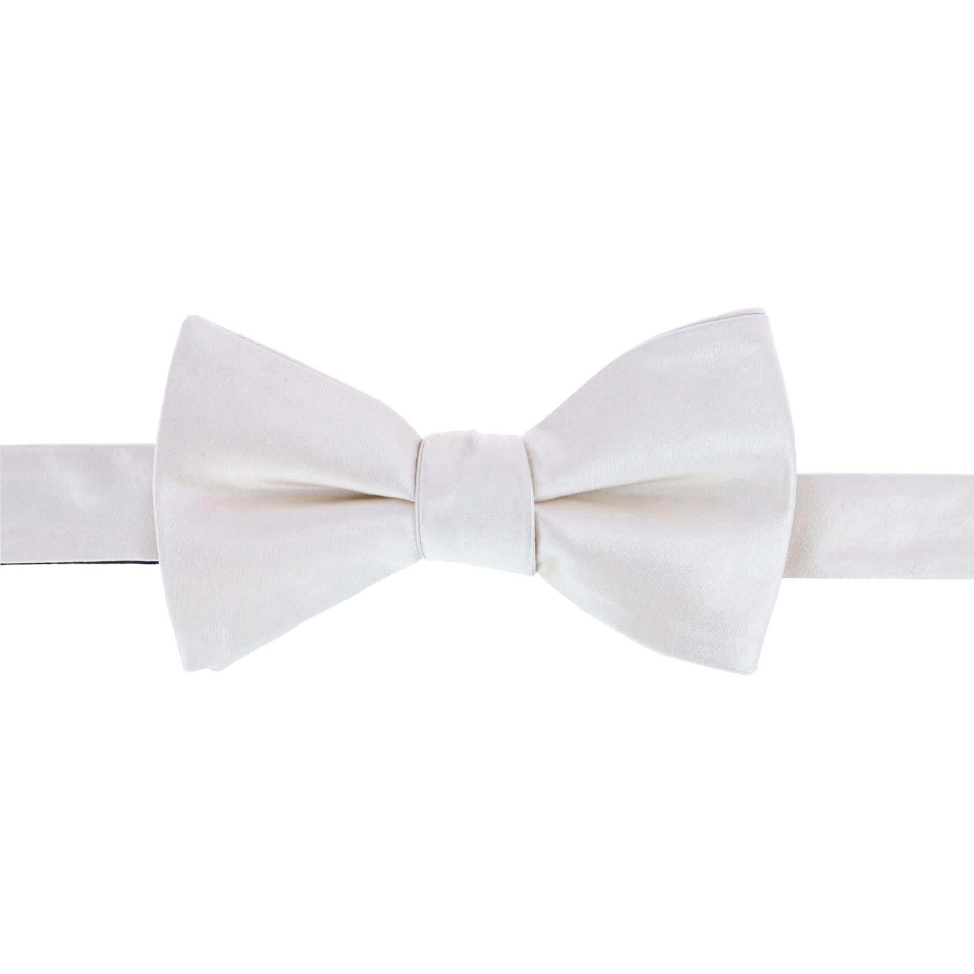 Sutton Solid Color Silk Brace Bow Tie & Pocket Square Combo - Image 21