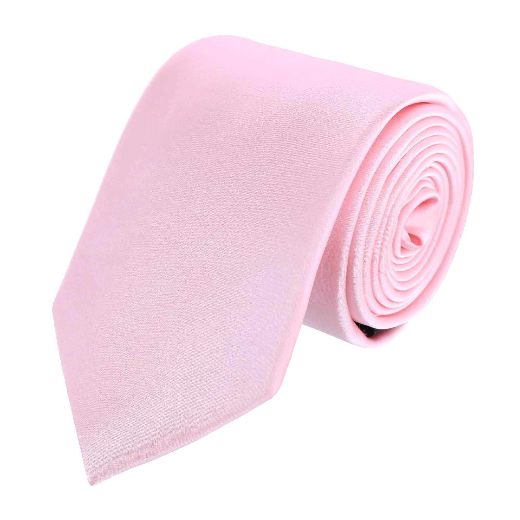 Sutton Solid Color Silk Brace Necktie and Pocket Square Set - Image 25