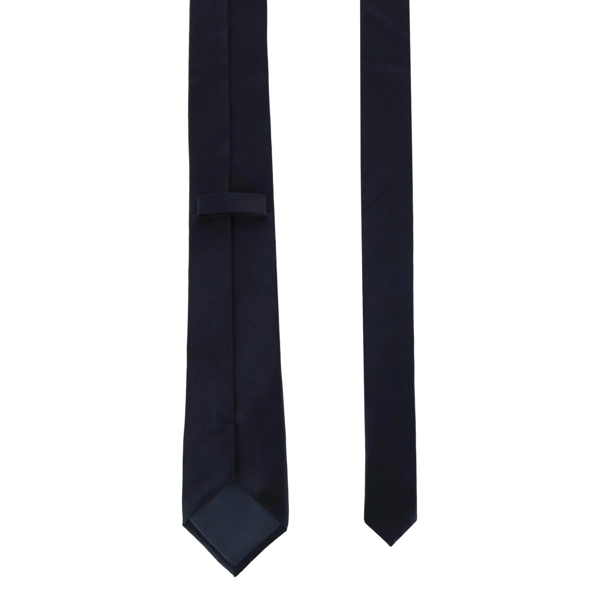 Sutton Solid Color Silk Brace Necktie and Pocket Square Set - Image 26