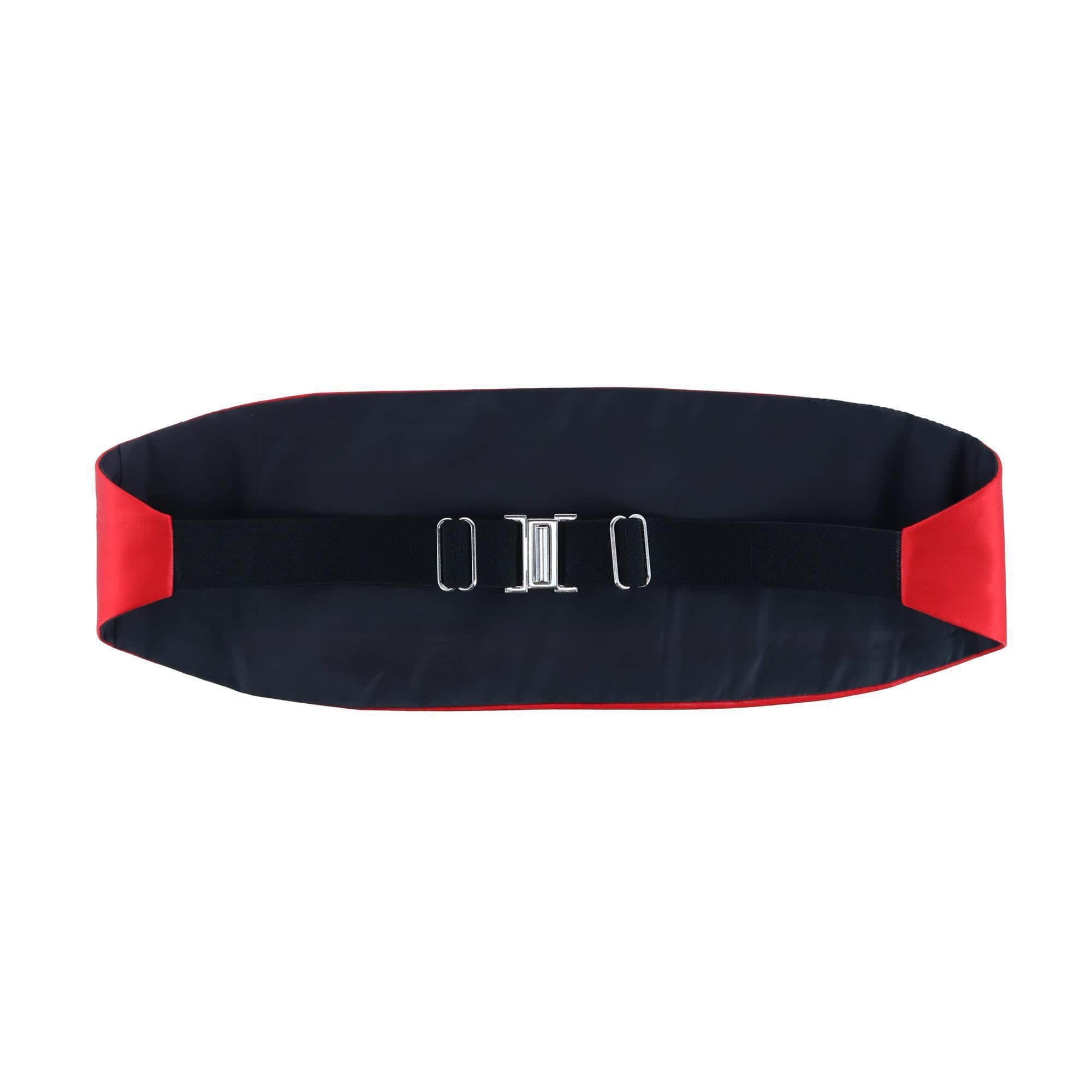 Sutton Solid Color Silk Cummerbund - Image 10