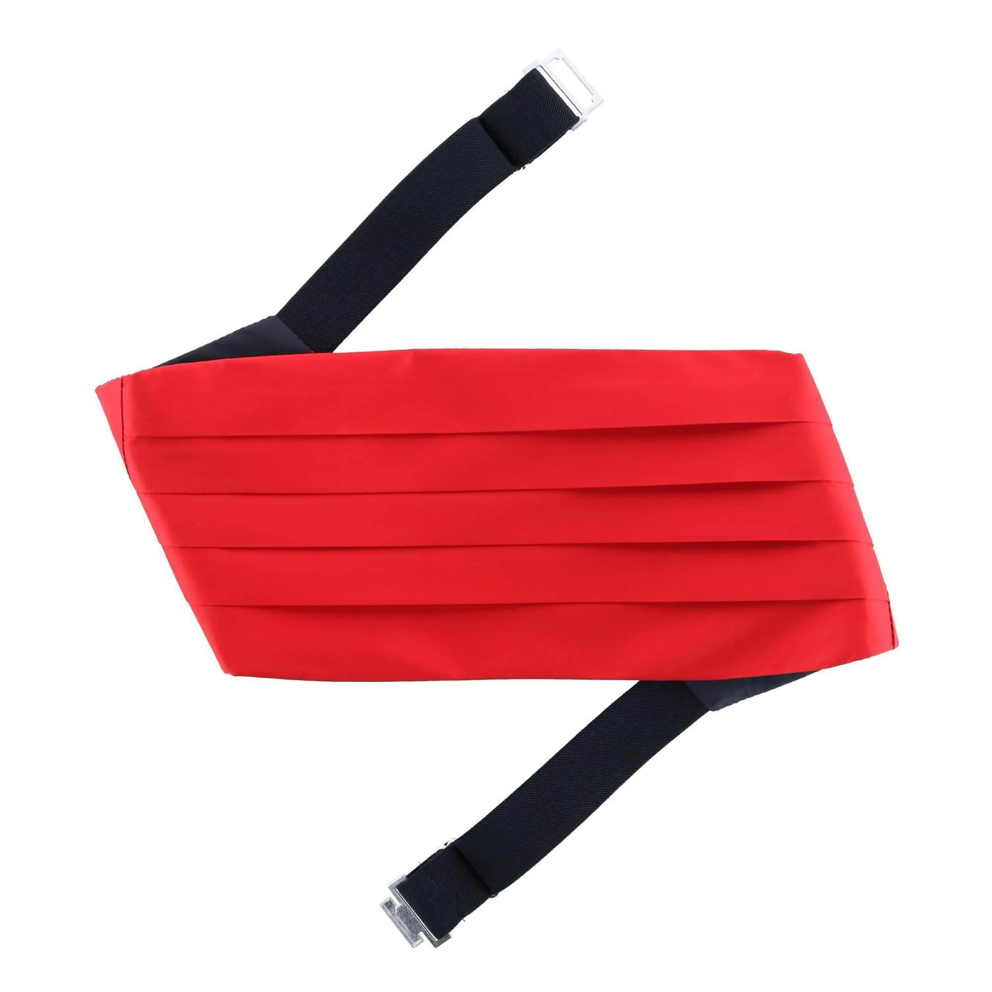 Sutton Solid Color Silk Cummerbund - Image 15