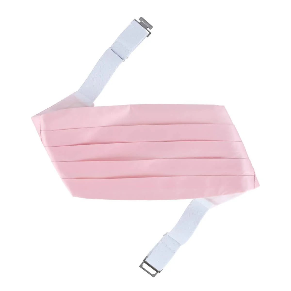Sutton Solid Color Silk Cummerbund - Image 16