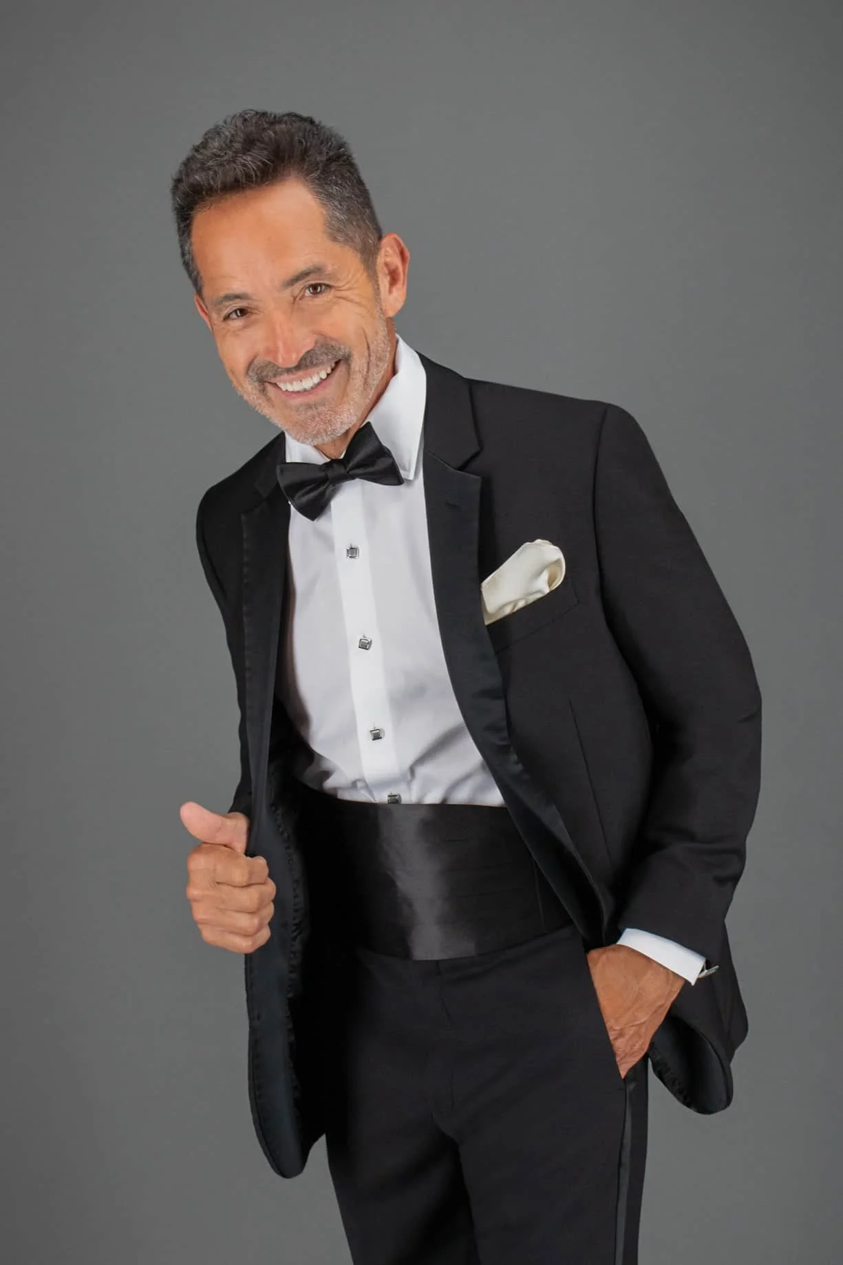 Sutton Solid Color Silk Cummerbund - Image 22