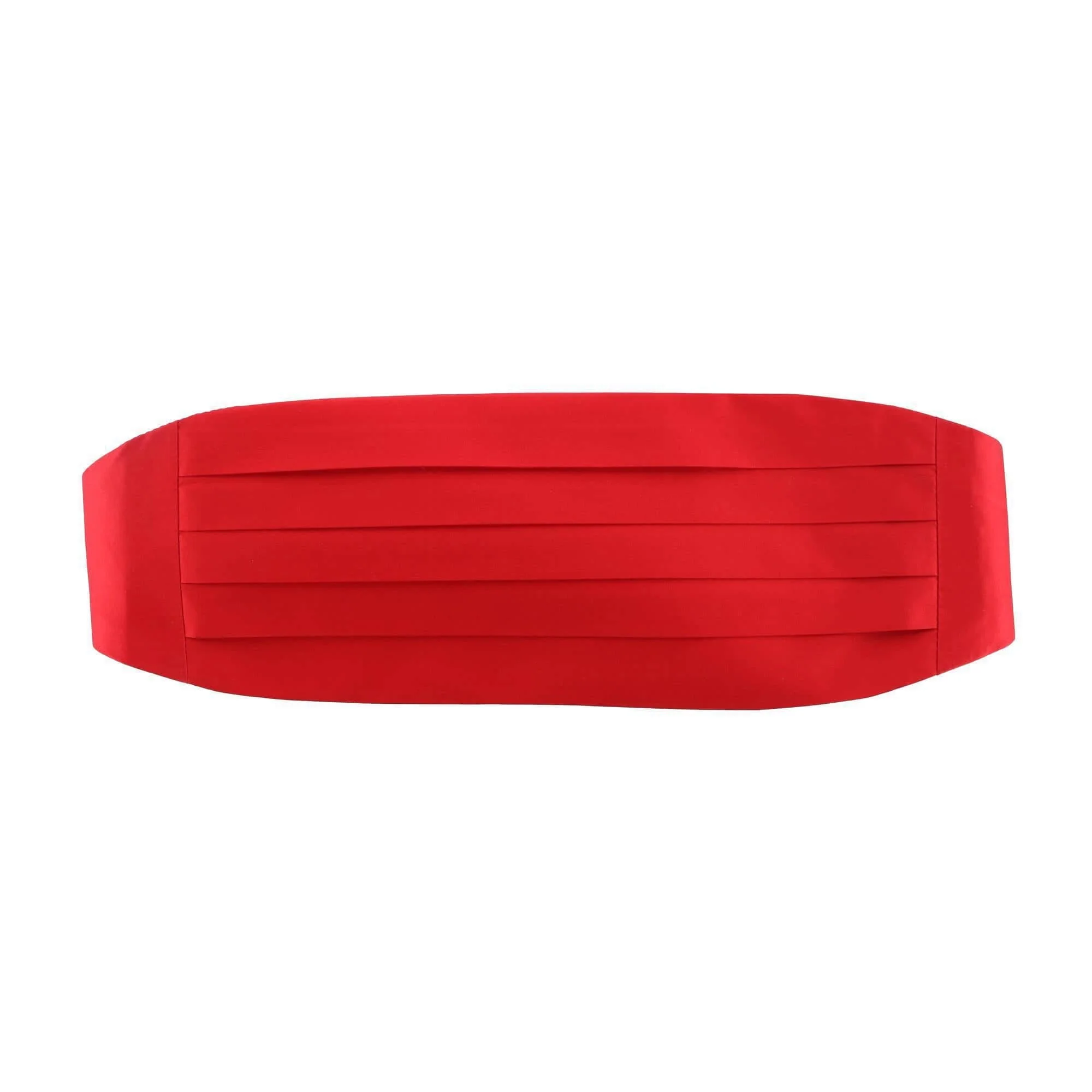 Sutton Solid Color Silk Cummerbund - Image 5