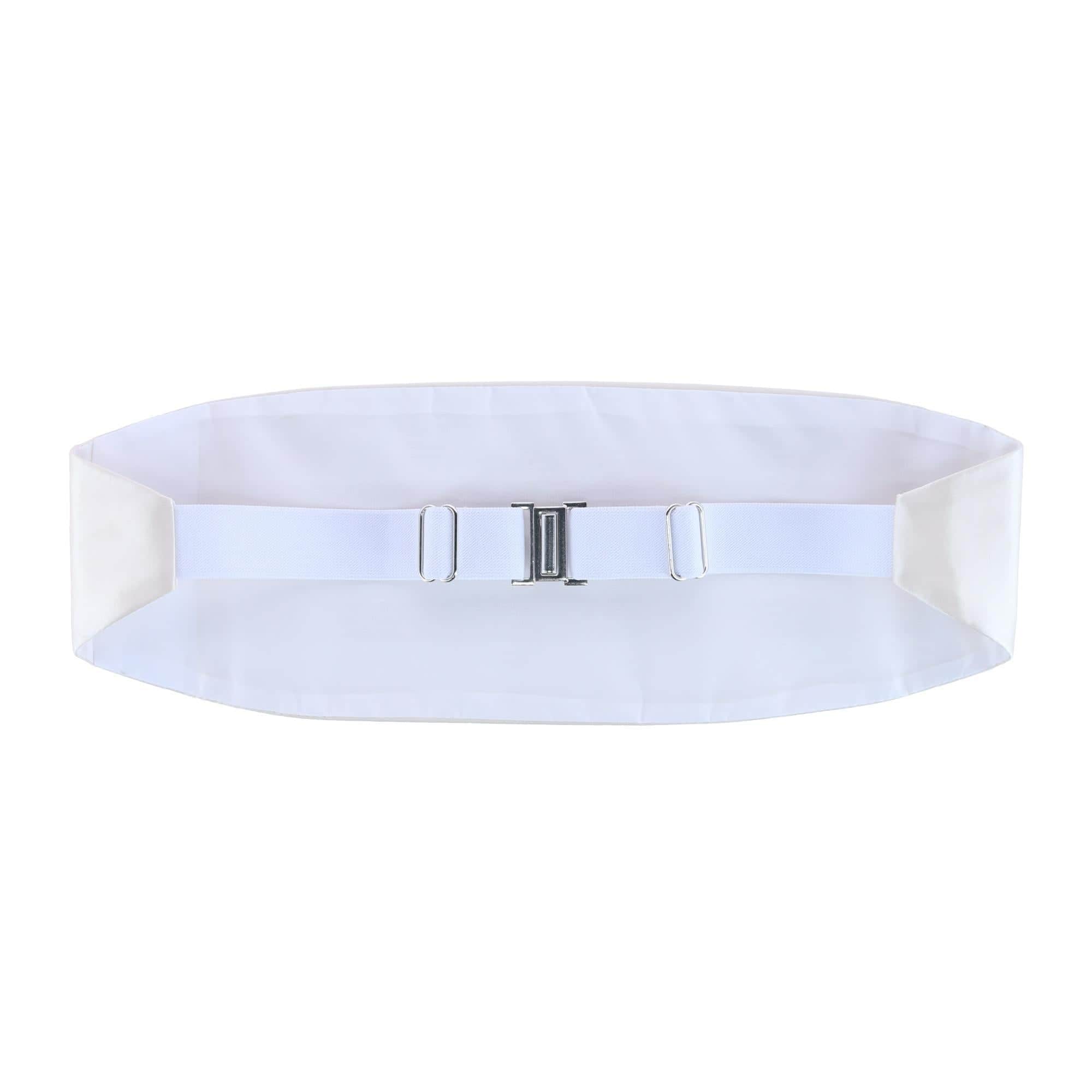 Sutton Solid Color Silk Cummerbund - Image 9