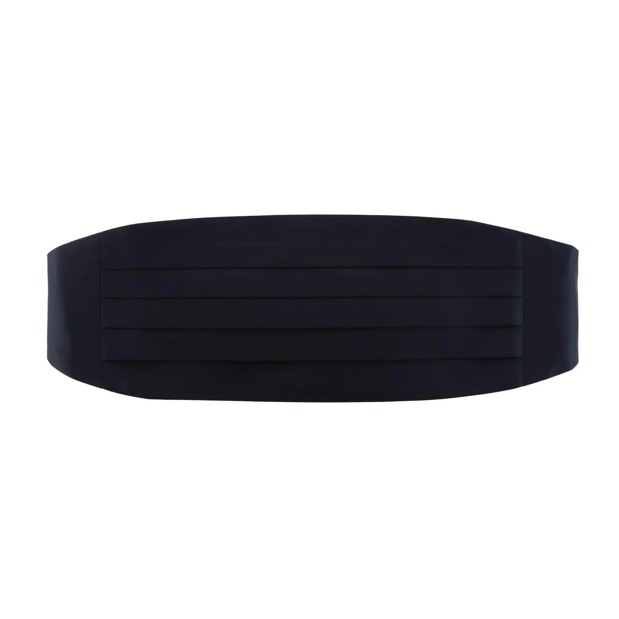 Sutton Solid Color Silk Cummerbund & Bow Tie Bundle - Image 9