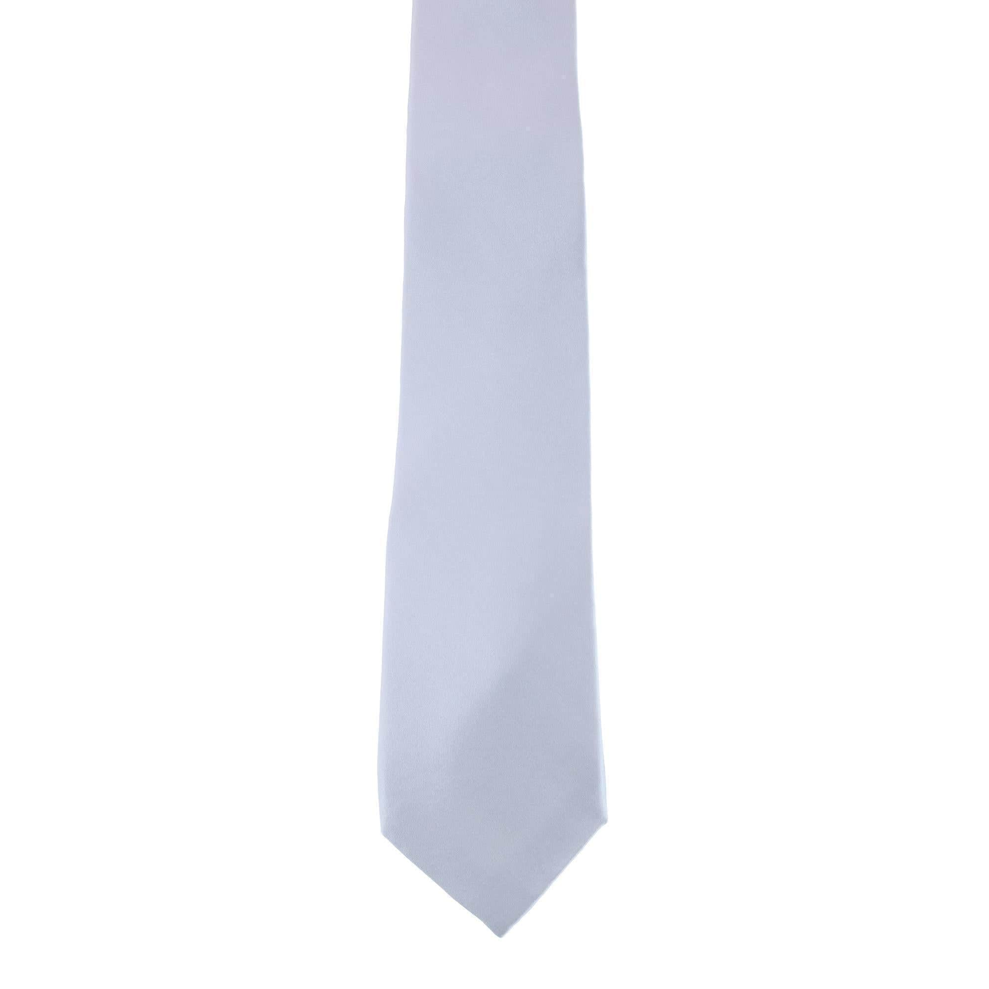 Sutton Solid Color Silk Necktie - Image 11