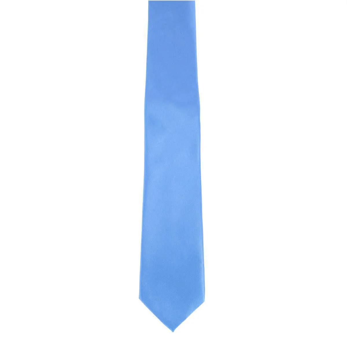 Sutton Solid Color Silk Necktie - Image 16
