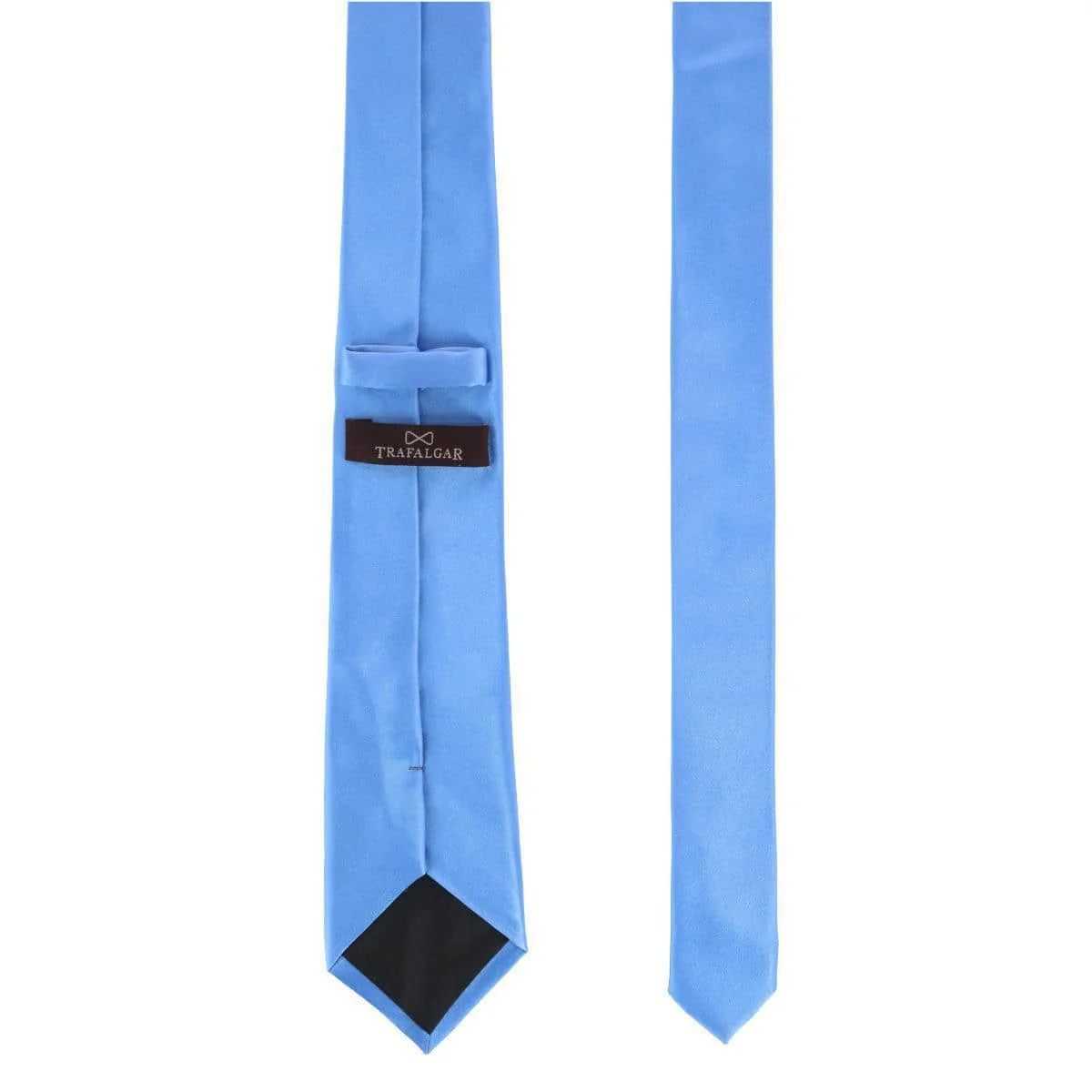 Sutton Solid Color Silk Necktie - Image 24