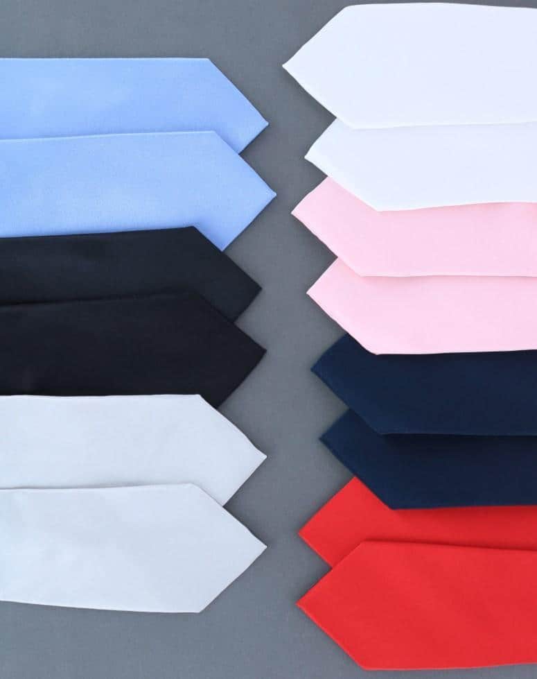 Sutton Solid Color Silk Necktie - Image 33