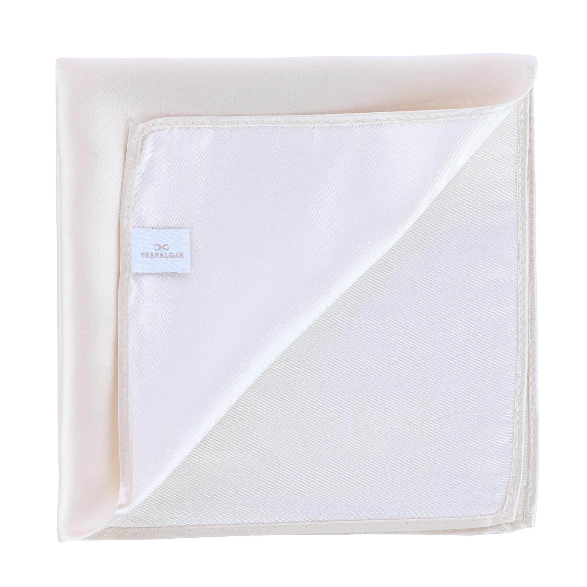 Sutton Solid Color 13 Inch Silk Pocket Square - Image 19