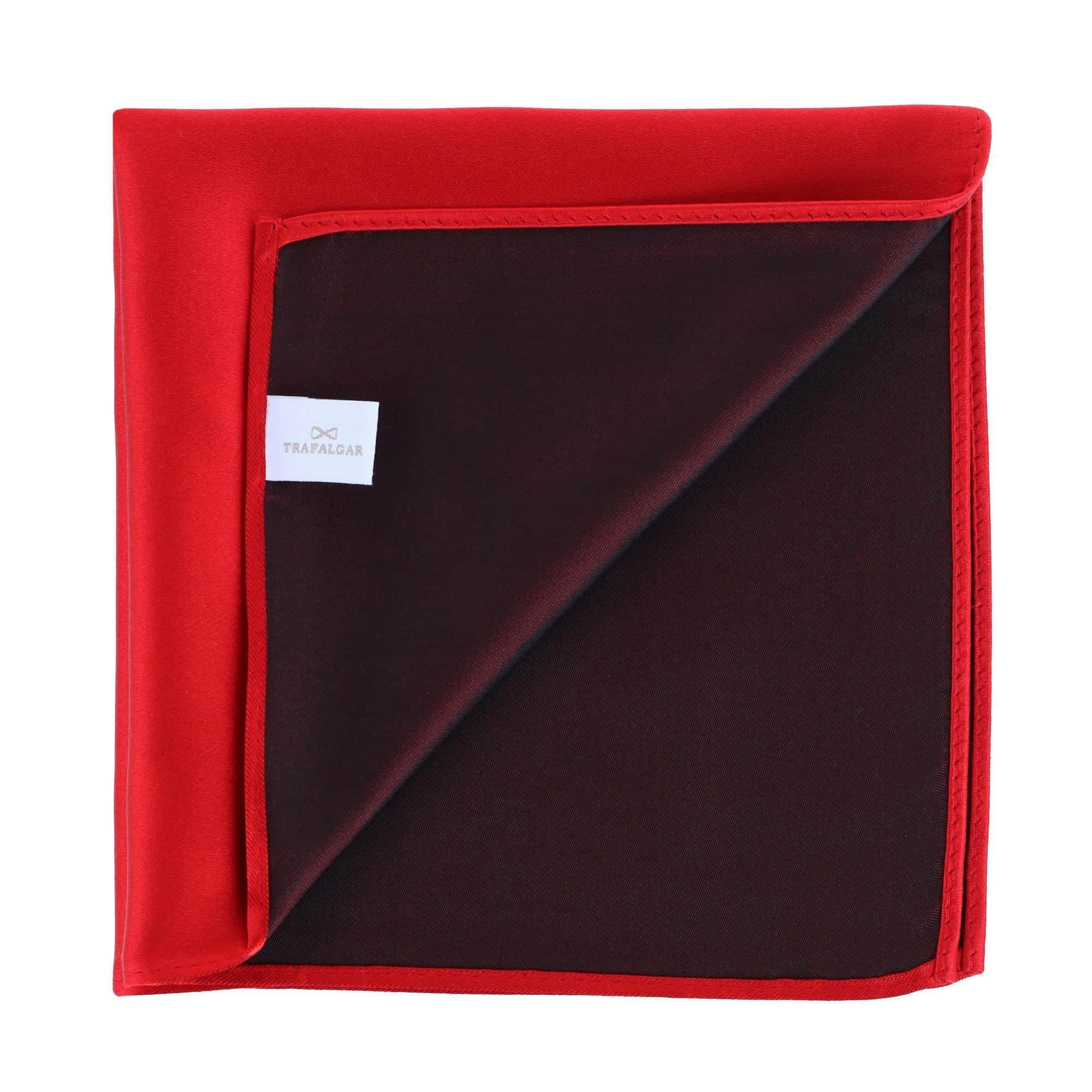 Sutton Solid Color 13 Inch Silk Pocket Square - Image 21