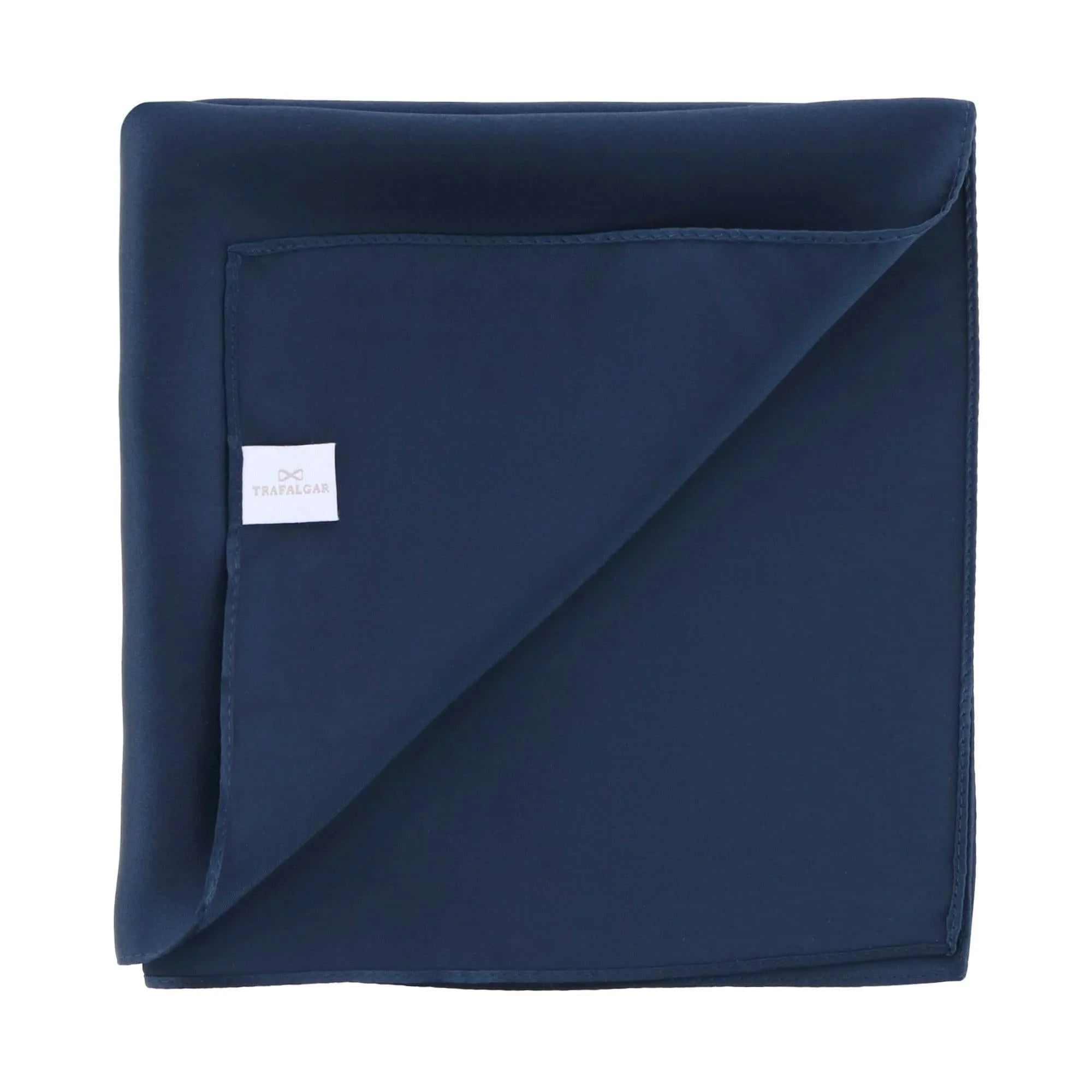 Sutton Solid Color 13 Inch Silk Pocket Square - Image 24
