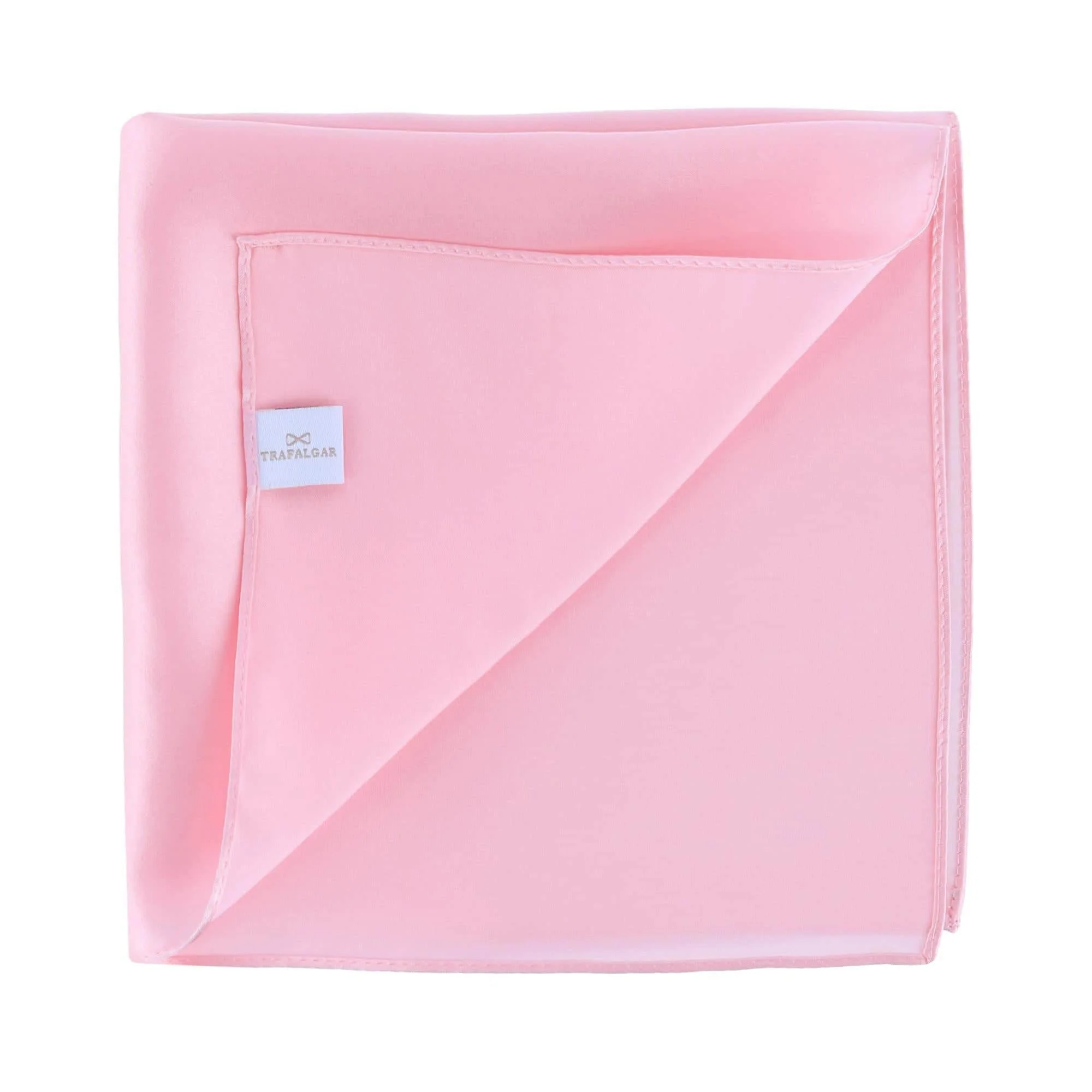 Sutton Solid Color 13 Inch Silk Pocket Square - Image 25
