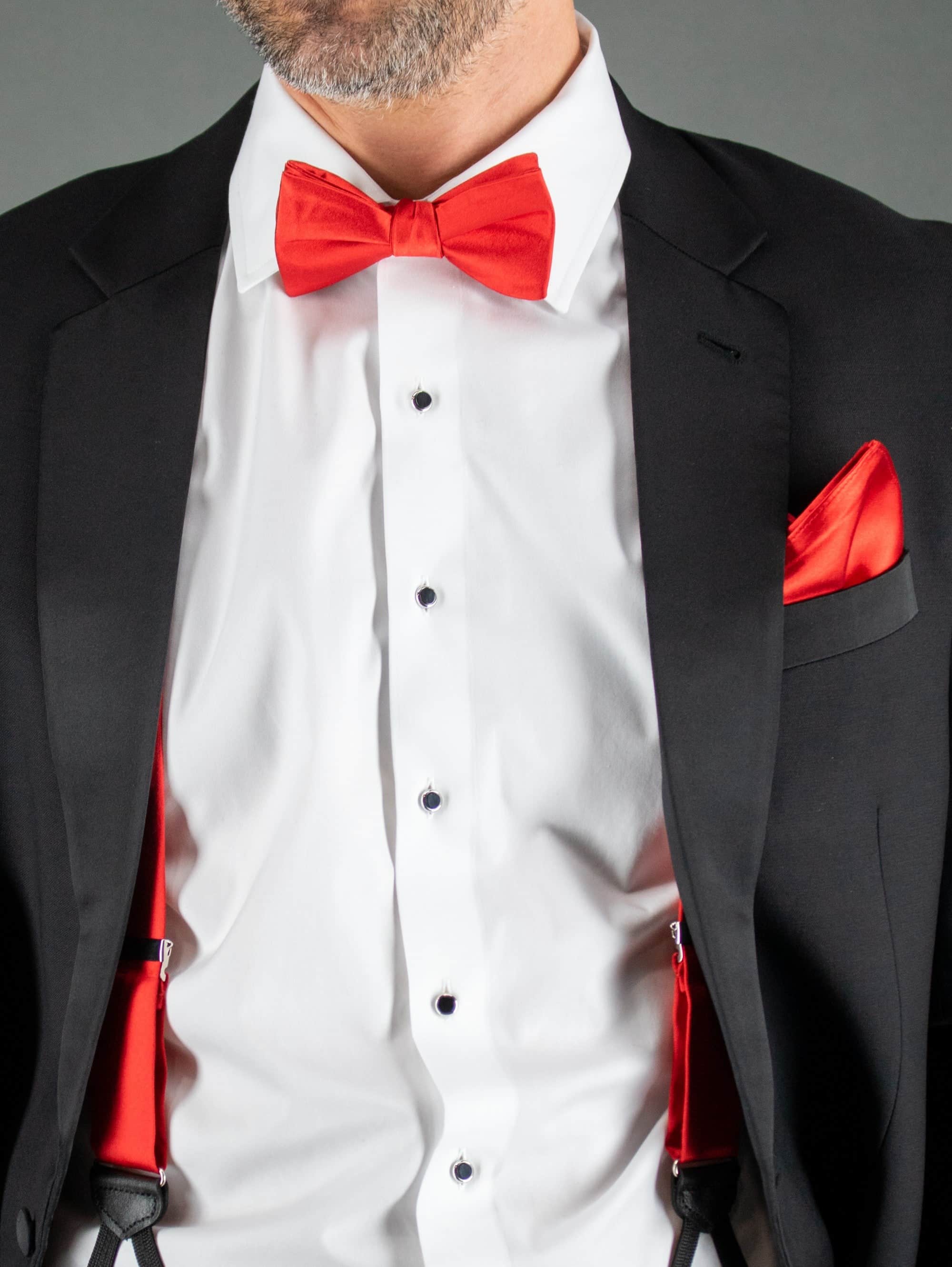 Sutton Solid Color 13 Inch Silk Pocket Square - Image 28