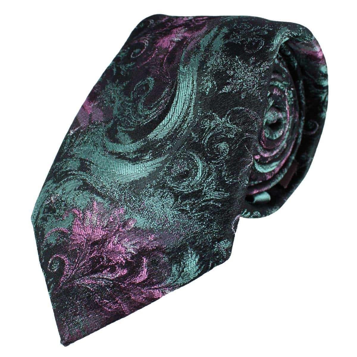 The Arcane Storm Silk Novelty Necktie - Image 2