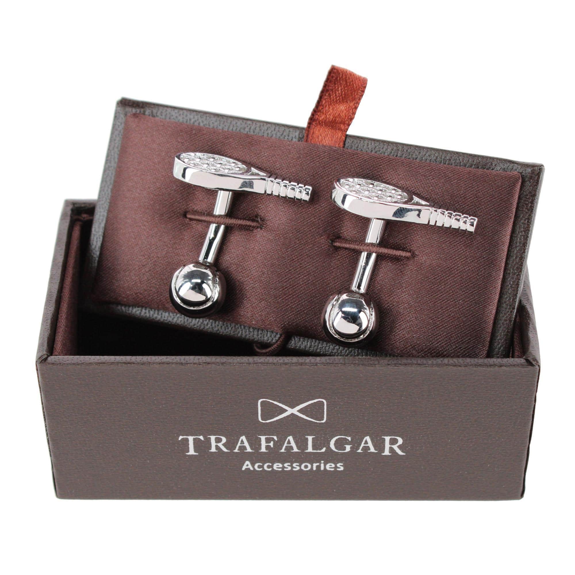 The Centre Court Racquet Cufflinks (1 Pair) - Image 4