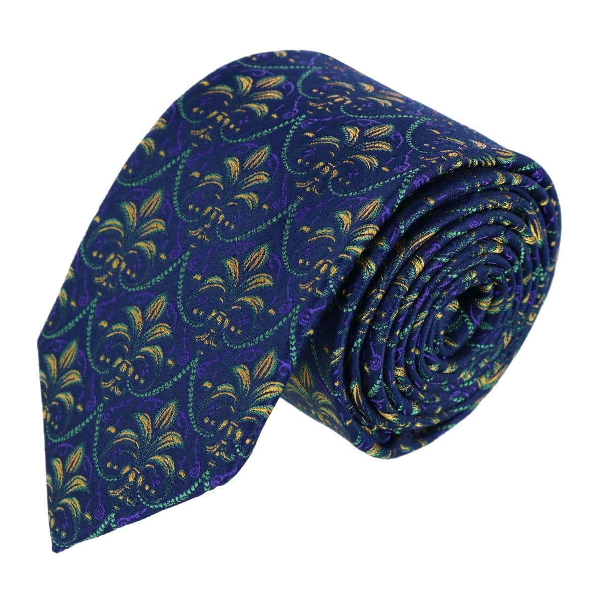 The French Quarter Fleur dis Lis Silk Novelty Necktie - Image 2