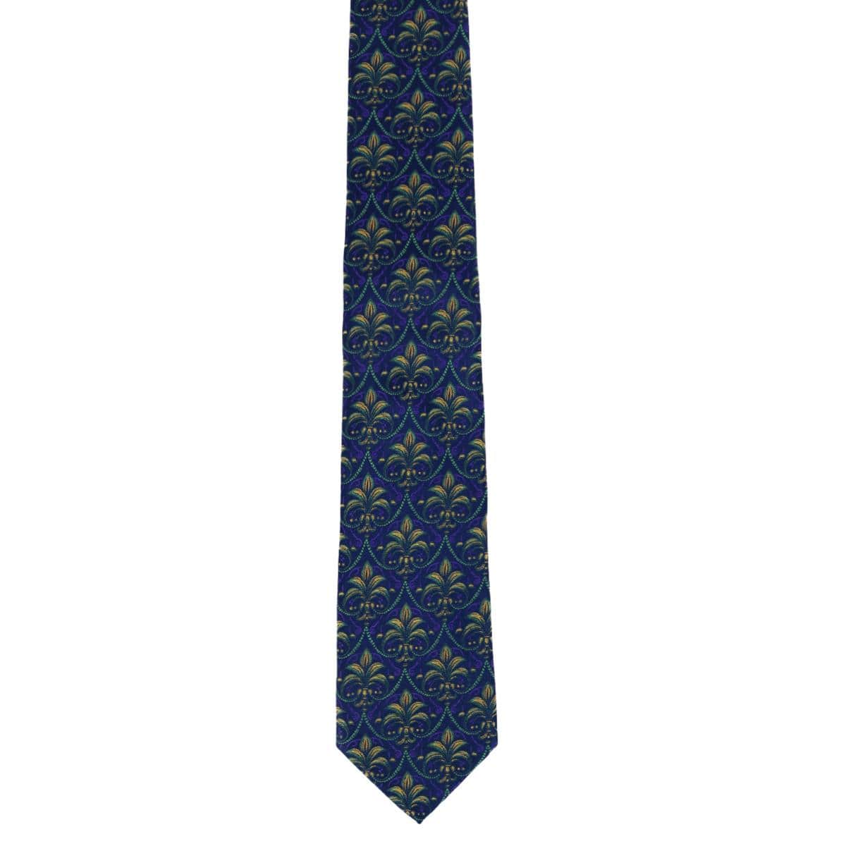 The French Quarter Fleur dis Lis Silk Novelty Necktie - Image 3